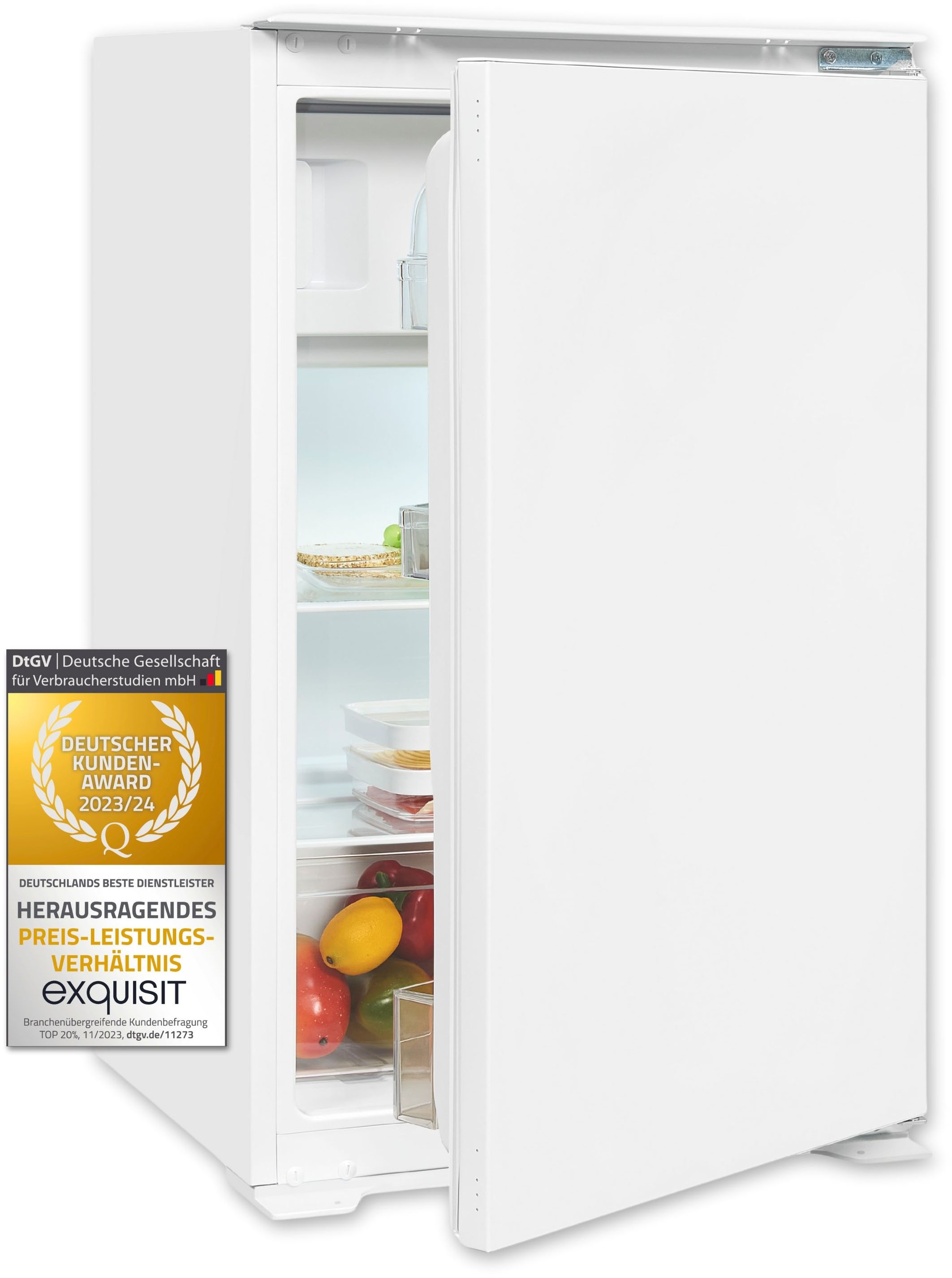 exquisit Einbaukühlschrank »EKS131-4-E-040D«