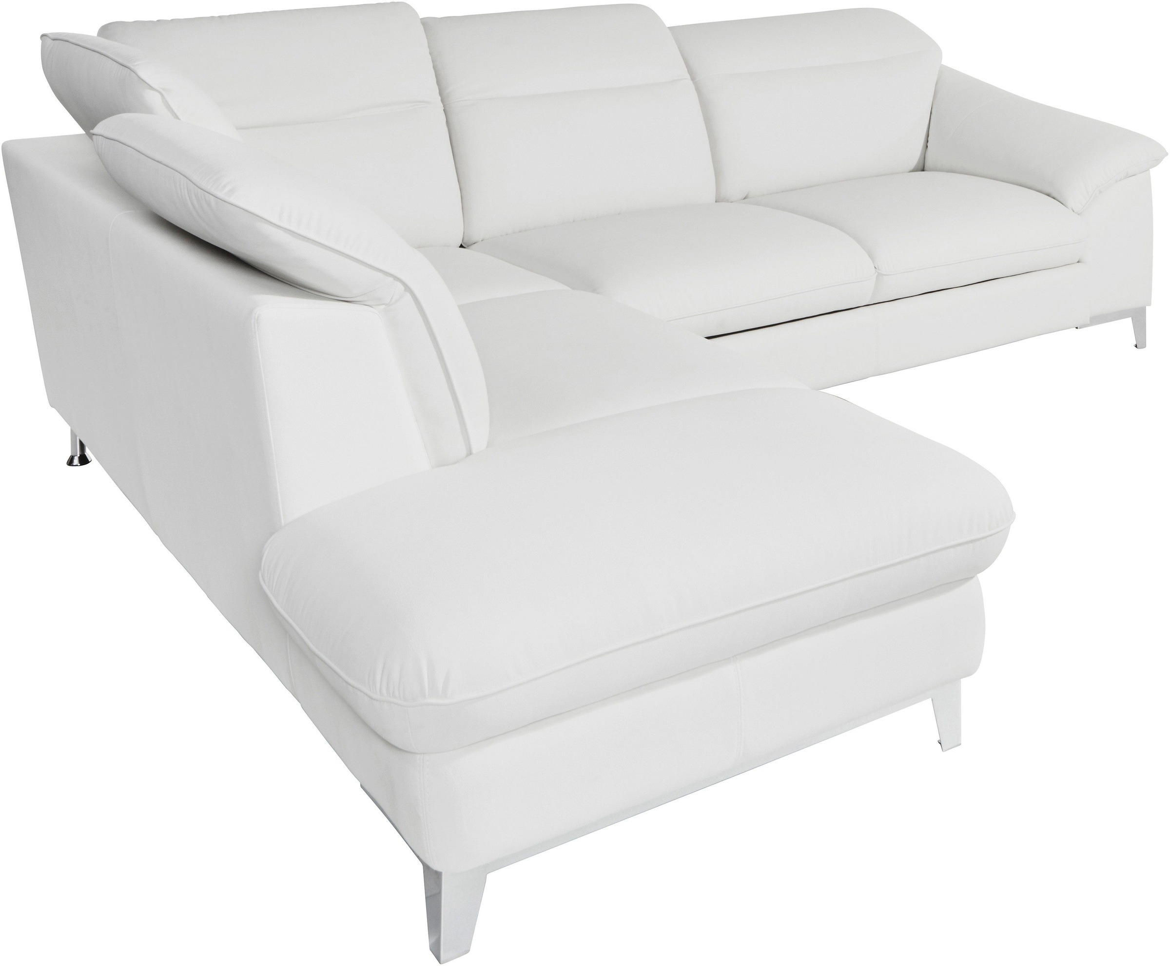 COTTA Ecksofa »Teresa L-Form« mit Kopfteilverstellung, wahlweise mit Bettfu günstig online kaufen