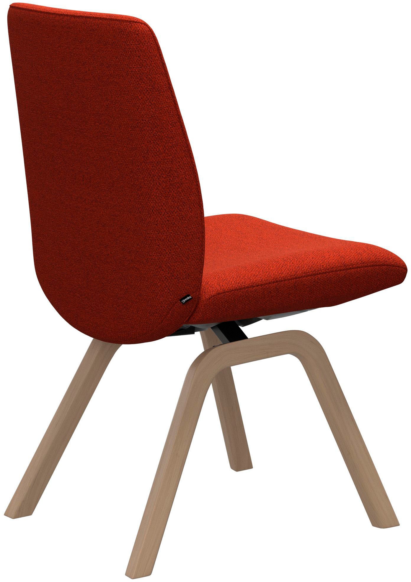 Stressless® Polsterstuhl »Laurel«, ROHLEDER Stoff Q2 FARON, Low Back, Größe L, mit schräggestellten Beinen in Walnuss