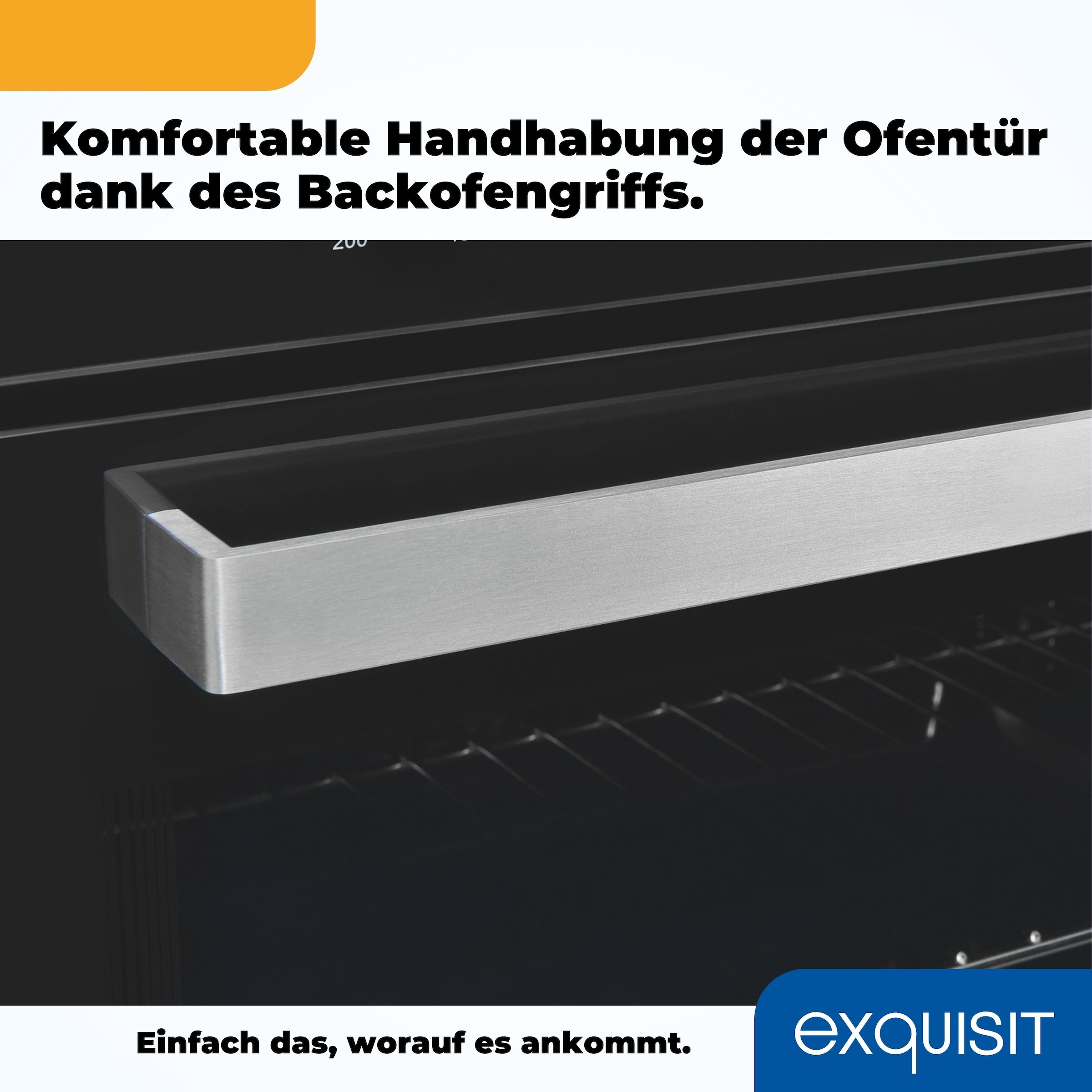 exquisit Backofen-Set »BAKOIN76600H inox«, Kühlventilator