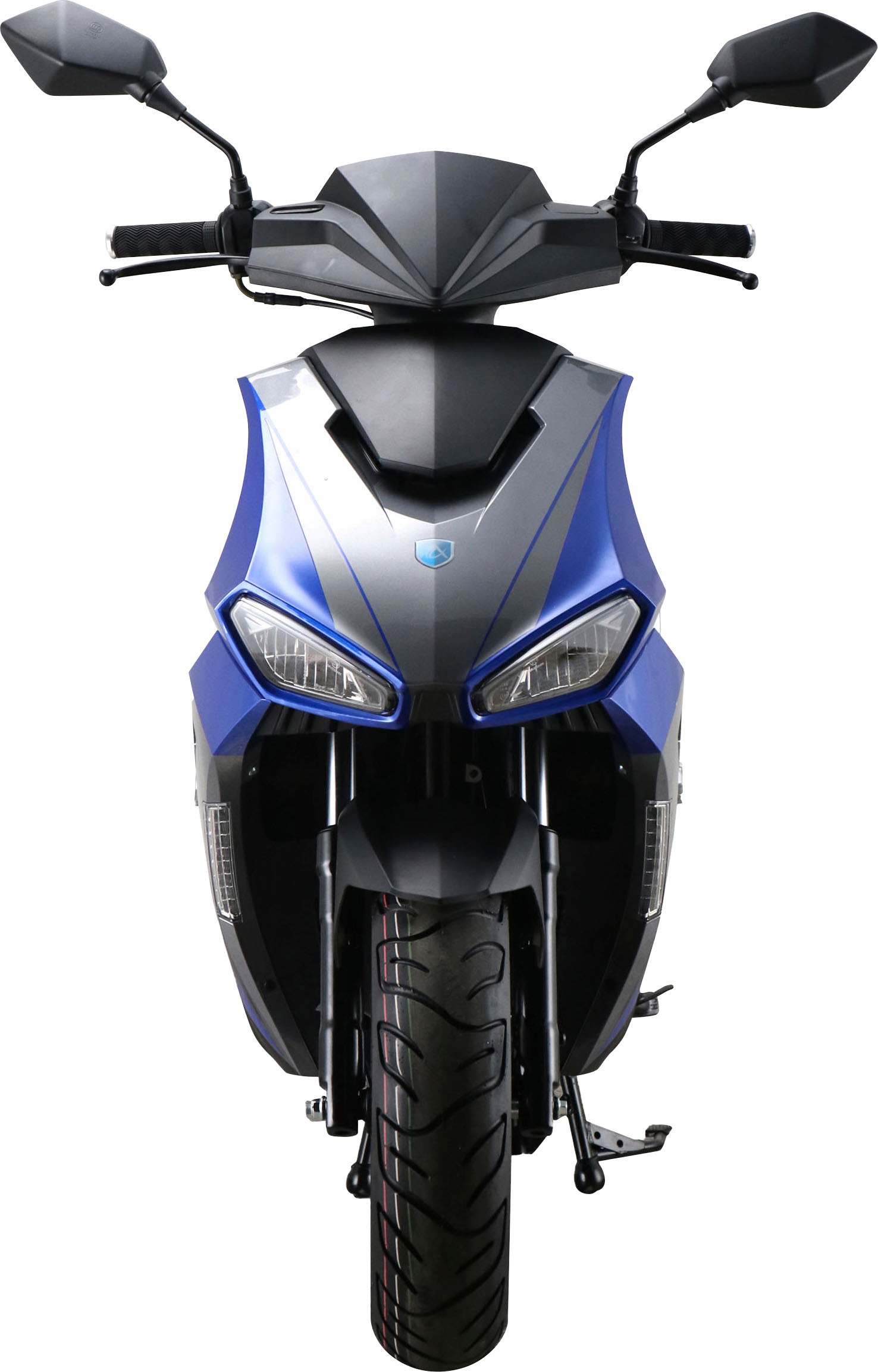 Alpha Motors Motorroller »Mustang FI«, 50 cm³, 45 km/h, Euro 5, 3 PS, mit USB-Anschluss und Lenkerschloss, sportliches Design