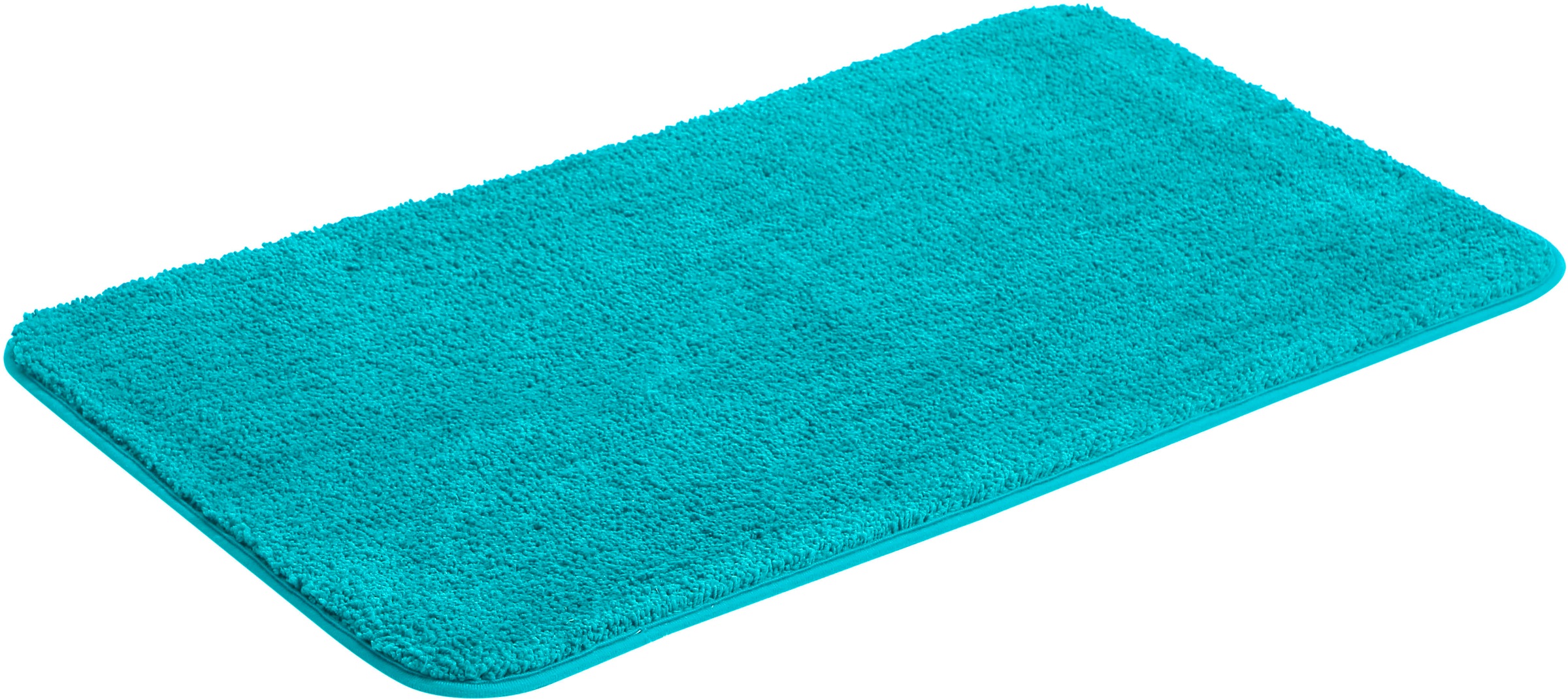 my home Badematte »Regona, Badteppich, Badvorleger, Badezimmer Teppich«, rutschhemmend beschichtet, fußbodenheizungsgeeignet-schnell trocknend-strapazierfähig, Uni Farben, besonders weich, als rechteckig und halbrund erhältlich
