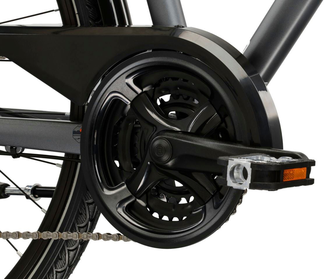 Kross Trekkingrad »Trekkingrad Trans 4.0 grau 8 Gänge«, 8 Gang, Shimano, ACERA M3020 Schaltwerk, Kettenschaltung
