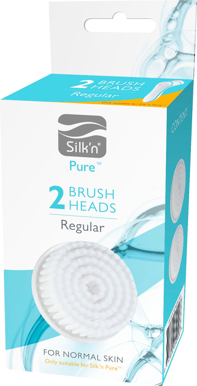 2. Bild von Silk'n Gesichtsbürstenaufsatz »Regular«, (Set, 2 tlg.), für Silk`n Pure und Pure Deluxe
