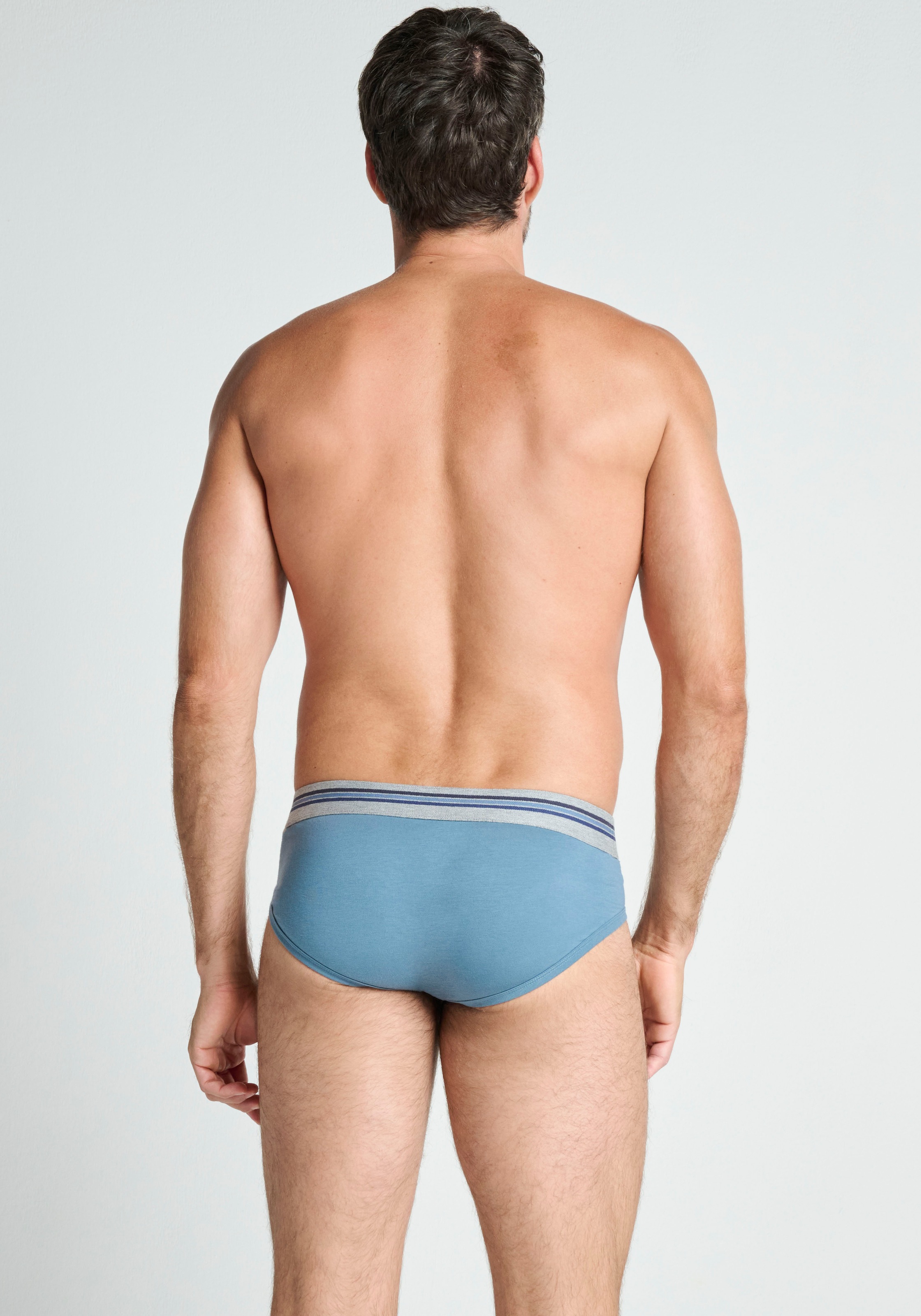Jockey Slip »Cotton Stretch Brief«, (3er Pack), Mittlere Bundhöhe