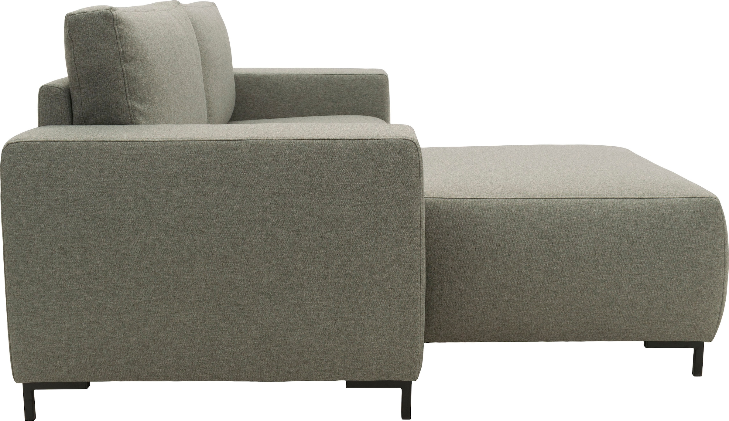 LOOKS by Wolfgang Joop Ecksofa »Looks VI L-Form« gerade Linien, in 2 Bezugsqualitäten