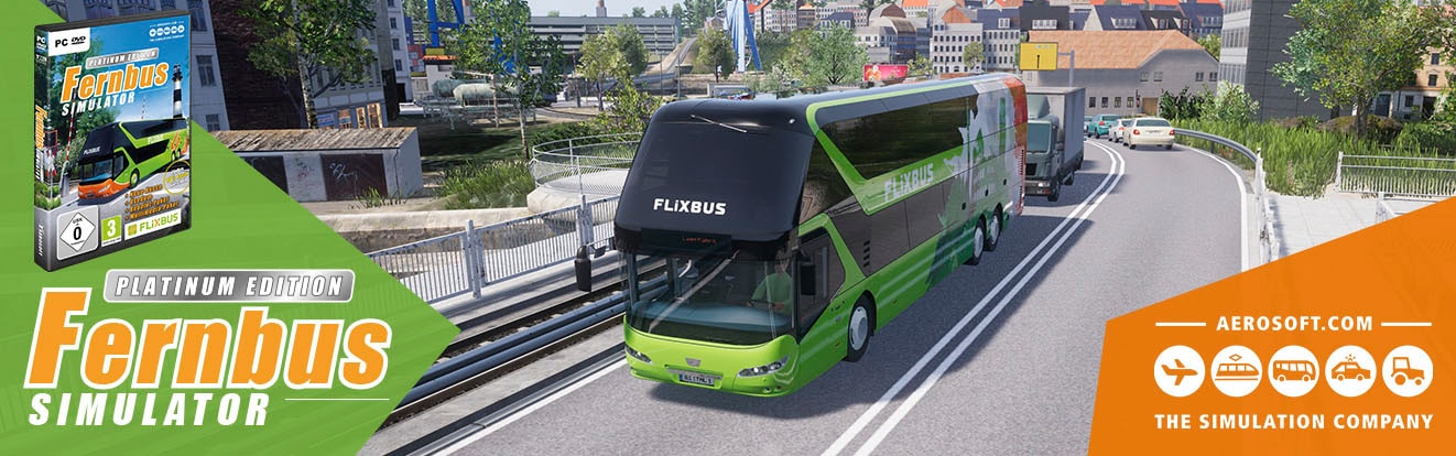 aerosoft Spielesoftware »Der Fernbus Simulator Platinum«, PC