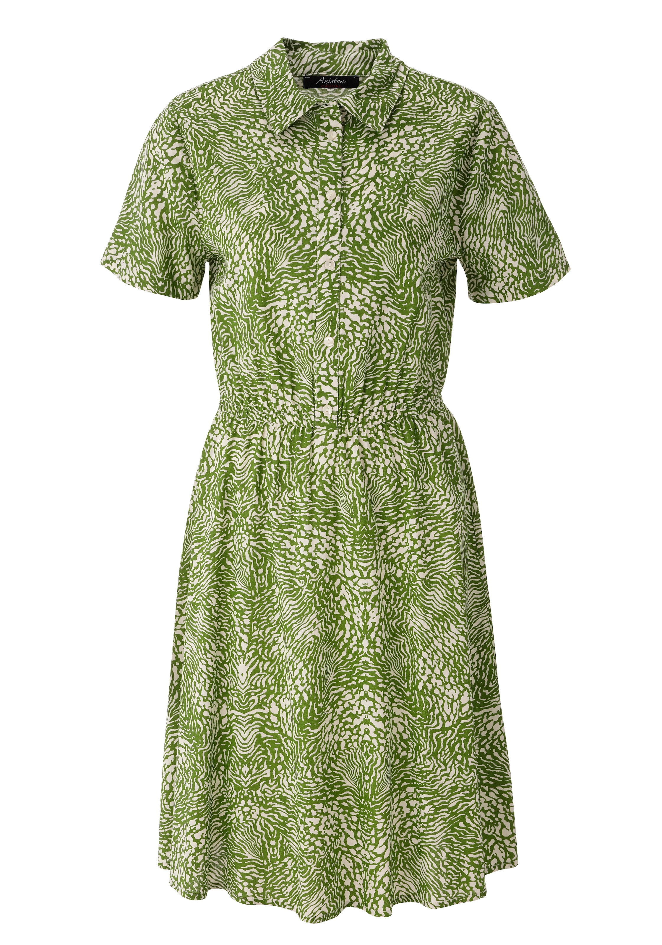 Aniston CASUAL Sommerkleid mit fantasievollem, grafischen Muster