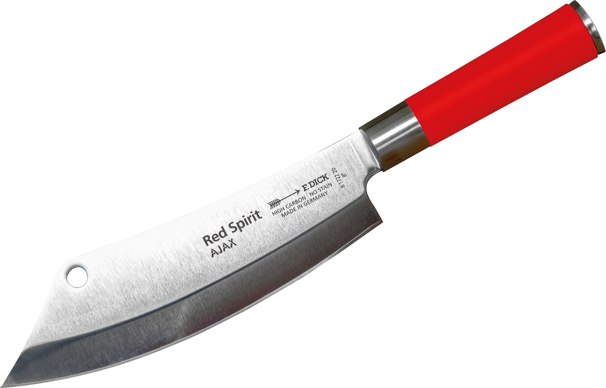 F. DICK Kochmesser »Red Spirit«, (1 tlg.), Ajaxmesser, 20 cm