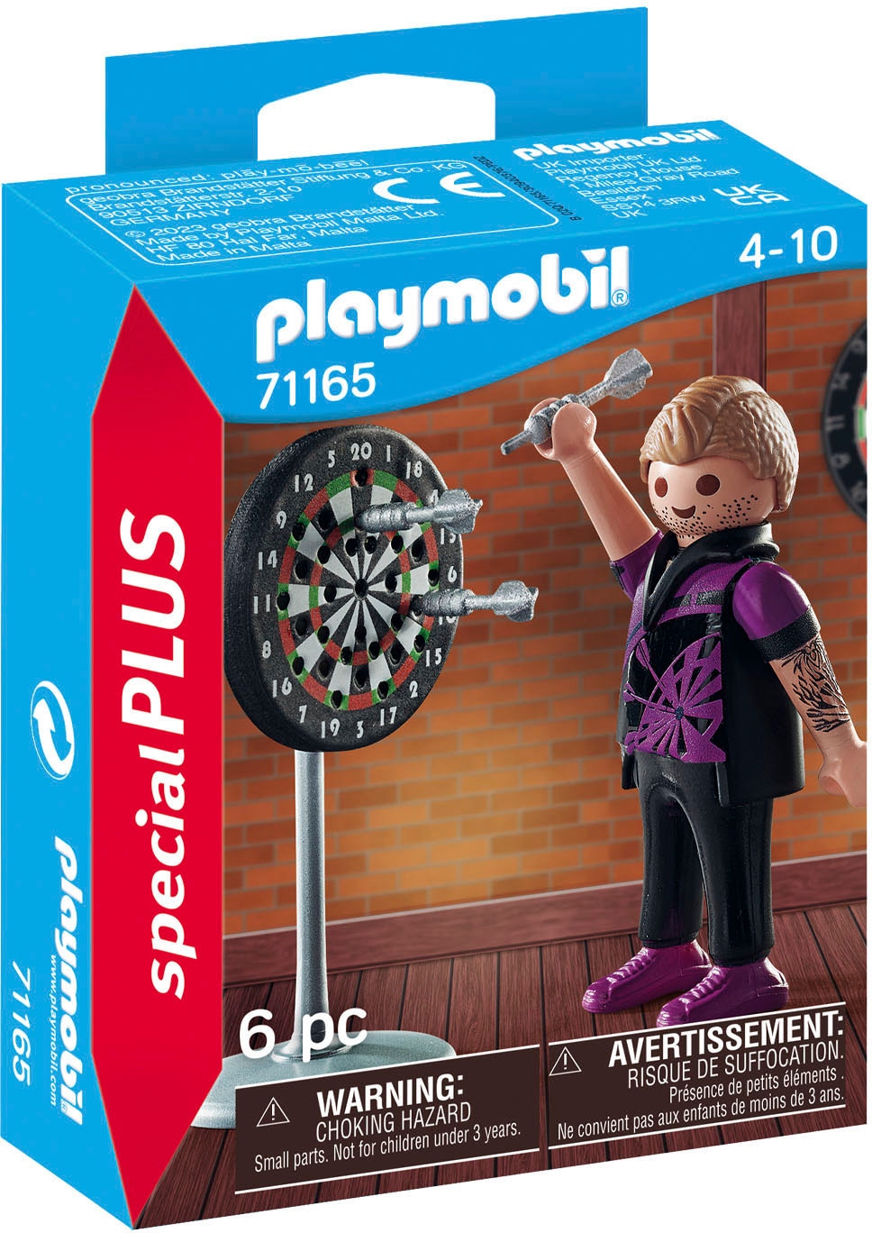 Playmobil® Konstruktions-Spielset »Dartspieler (71165), Special Plus«, Made in Europe kaufen