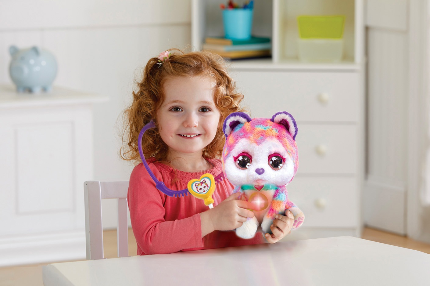 Vtech® Plüschfigur »KidiFriends, Whoopie, die tapfere Hunde-Patientin«, mit Sound
