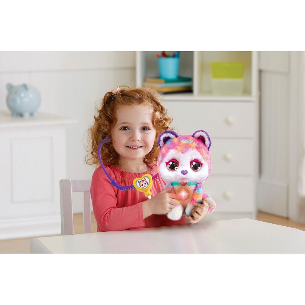 Vtech® Plüschfigur »KidiFriends, Whoopie, die tapfere Hunde-Patientin«