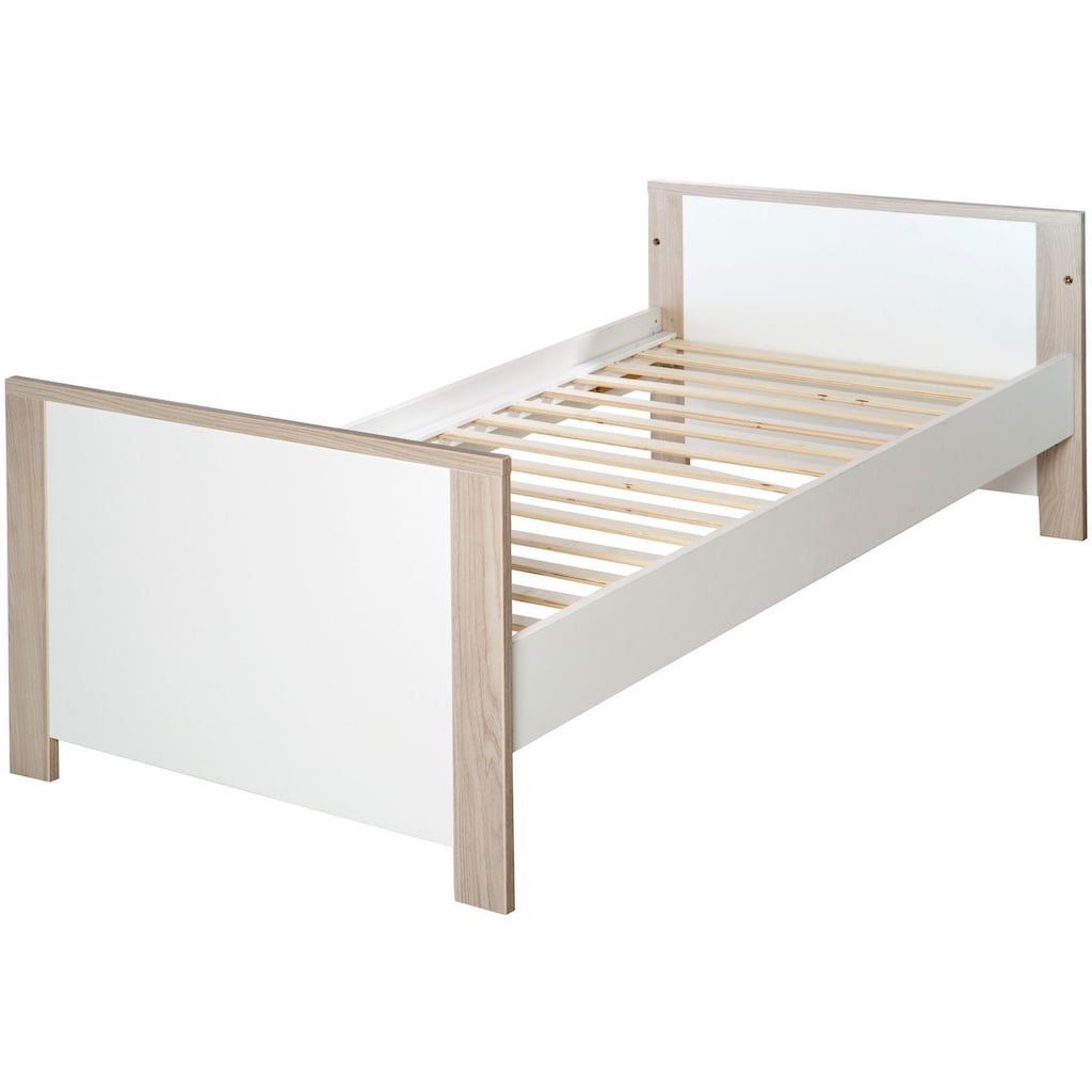 roba® Babyzimmer-Komplettset »Olaf«, (Set, 3 St., Kinderbett, Wickelkommode, Kleiderschrank), mit Kinderbett, Schrank und Wickelkommode