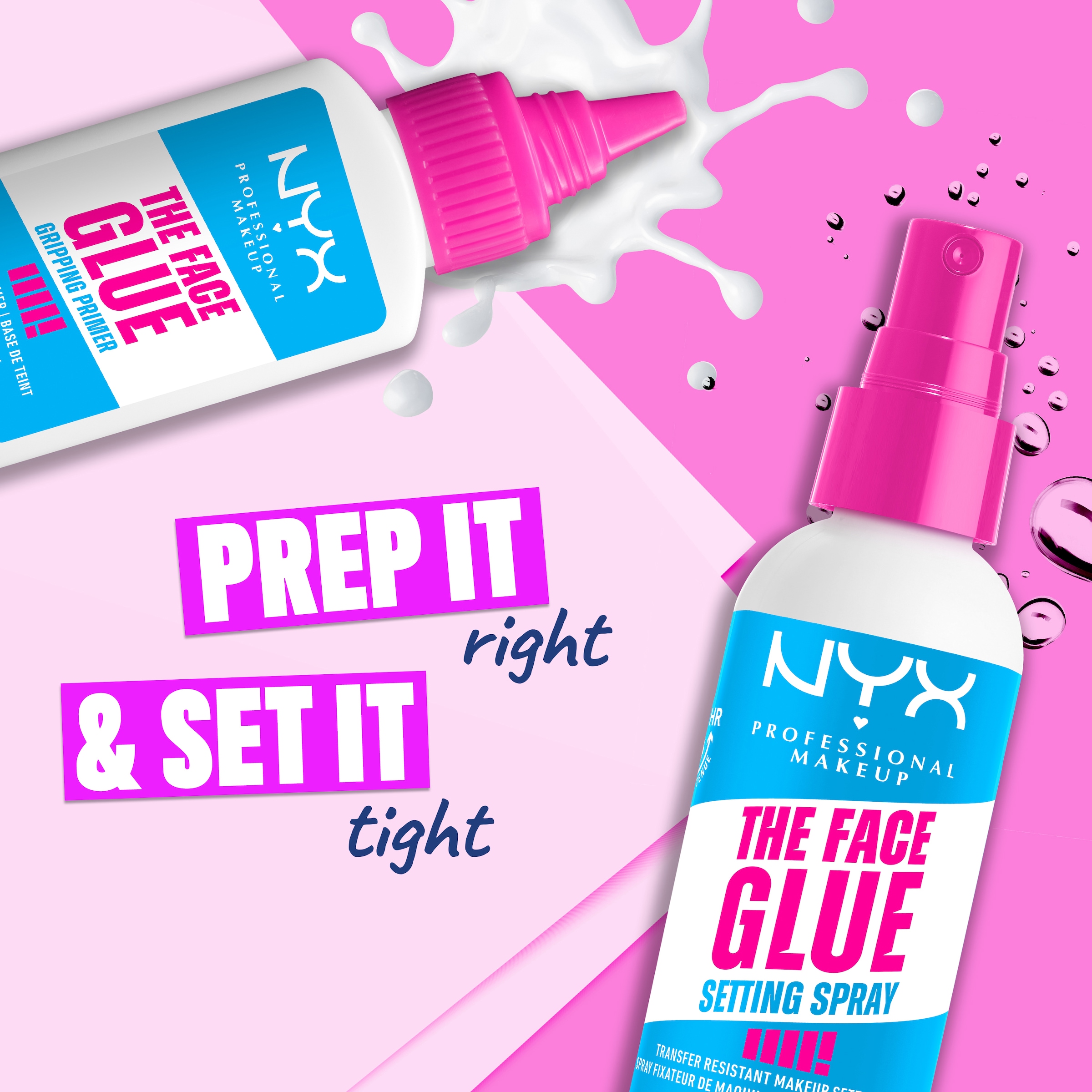 NYX Fixierspray »NYX Professional Makeup The Face Glue Setting Spray«