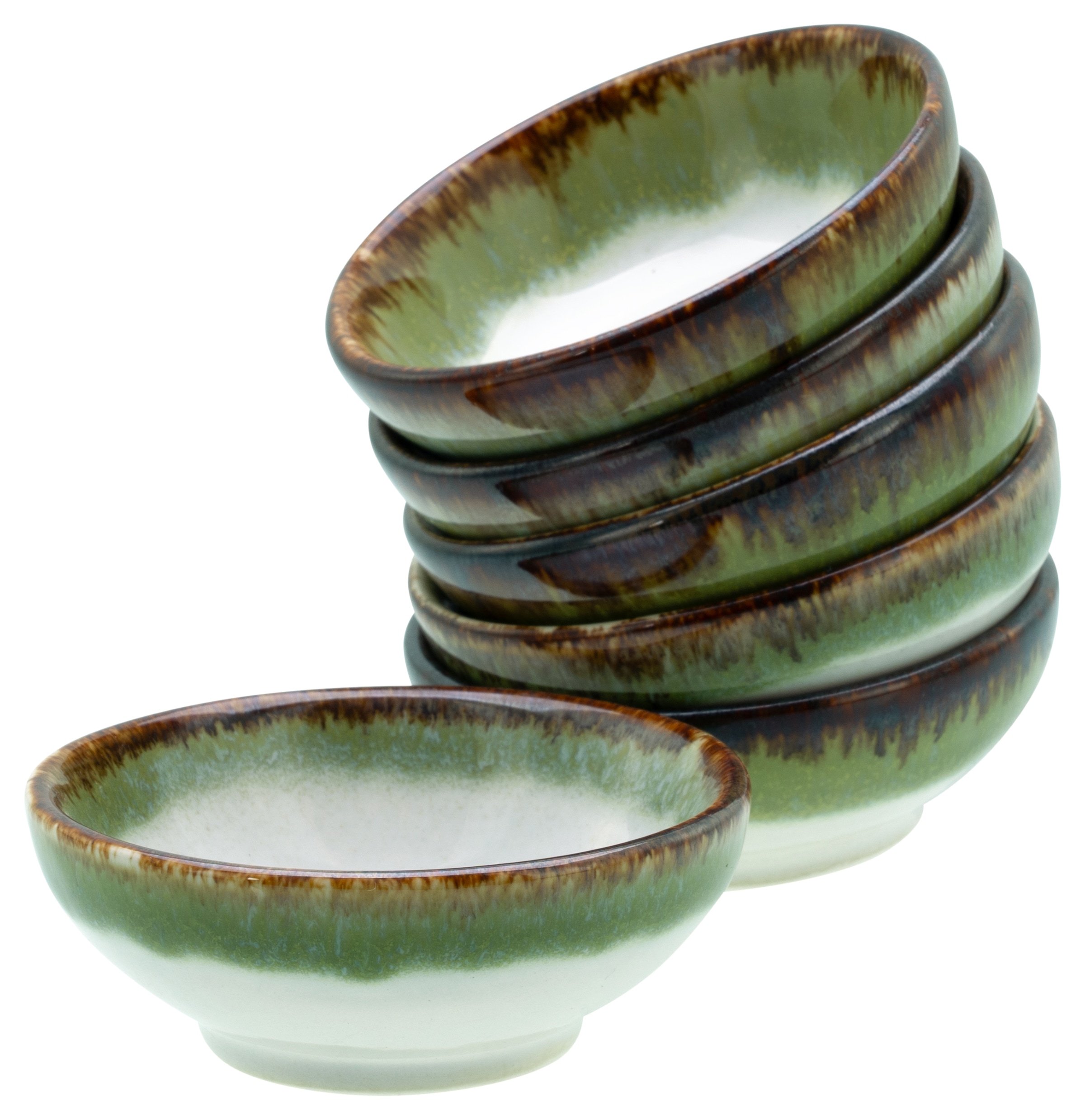 CreaTable Schale »Cascade, Sojaschale, Ø 8 cm, 6-tlg« 6 Stk. aus Steinzeug günstig online kaufen