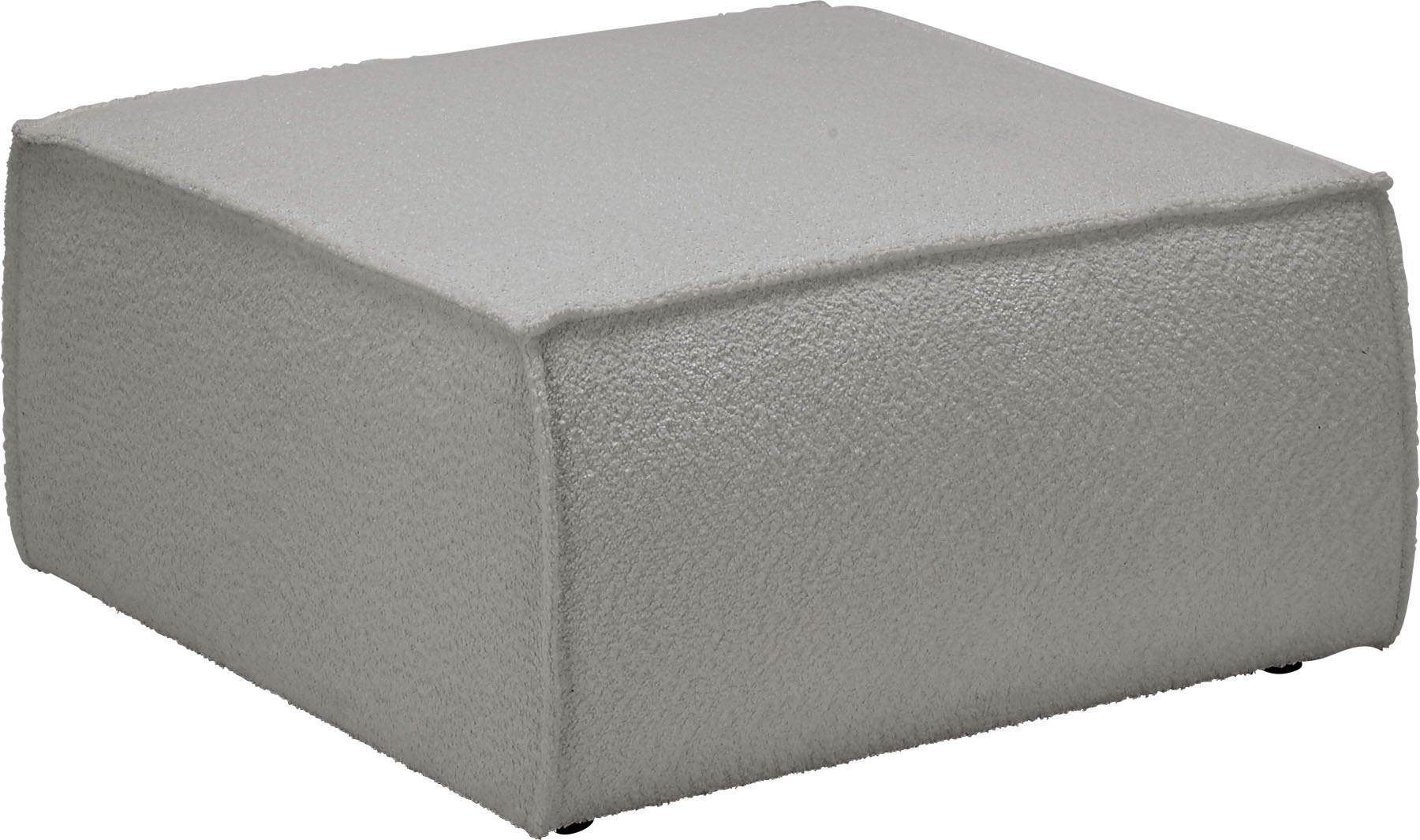 OTTO home Hocker »FINNLEY, Polsterhocker in Bouclé, Struktur fein u. Mega C günstig online kaufen