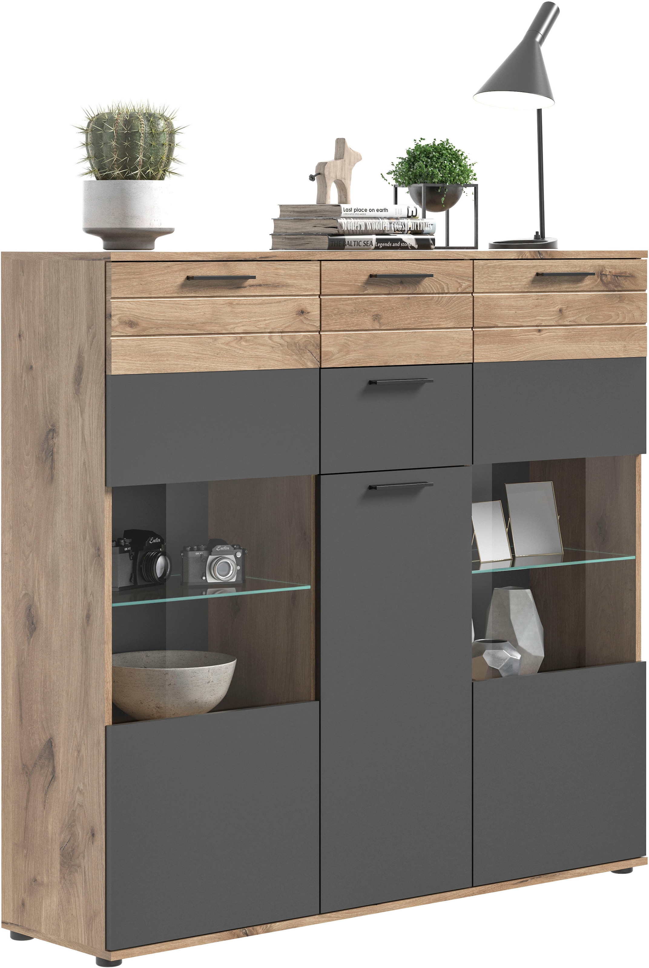 INOSIGN Highboard »Riga«, Breite 40 cm