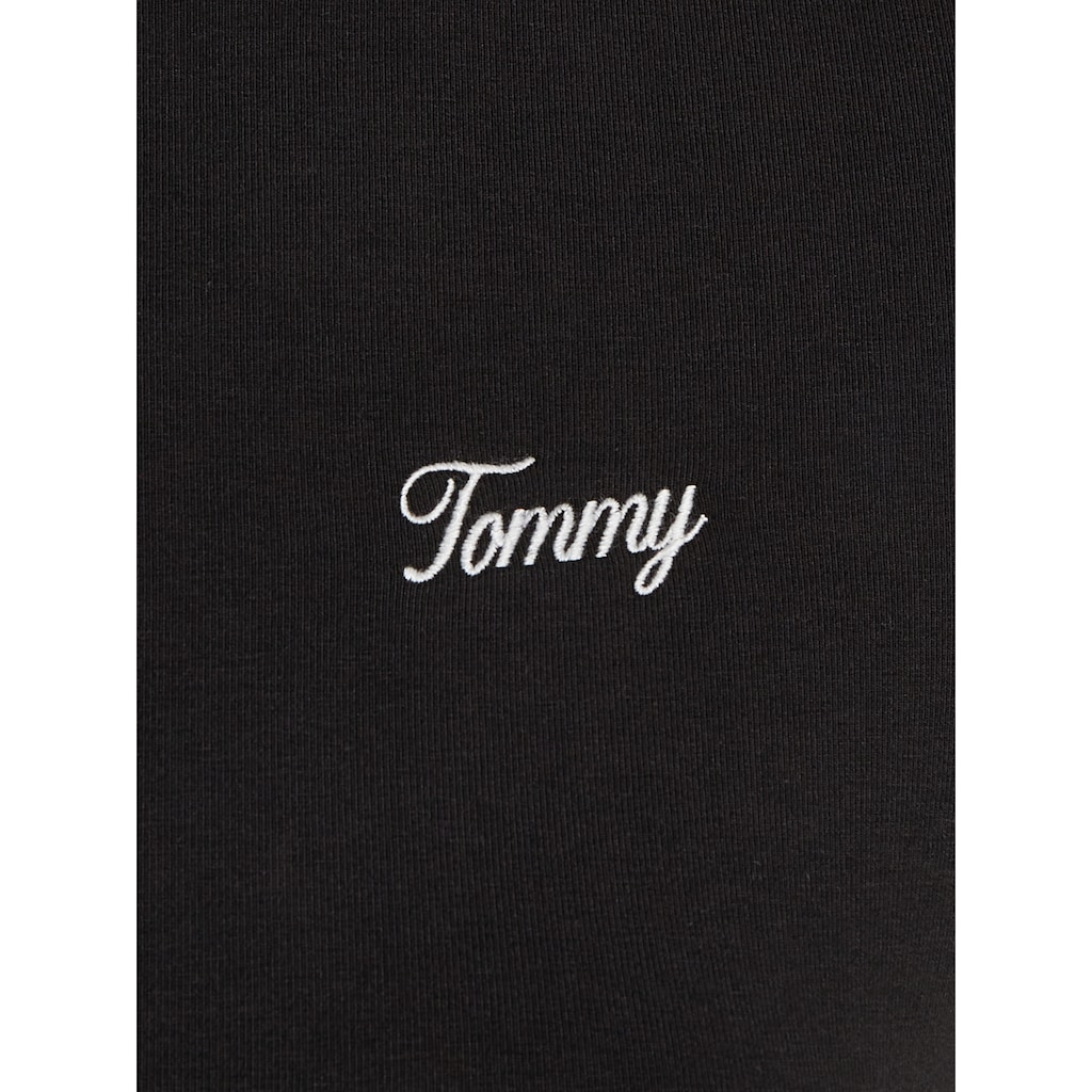 Tommy Jeans Curve Jerseykleid »TJW SCRIPT SS BODYCON DRESS EXT«, Große Größen
