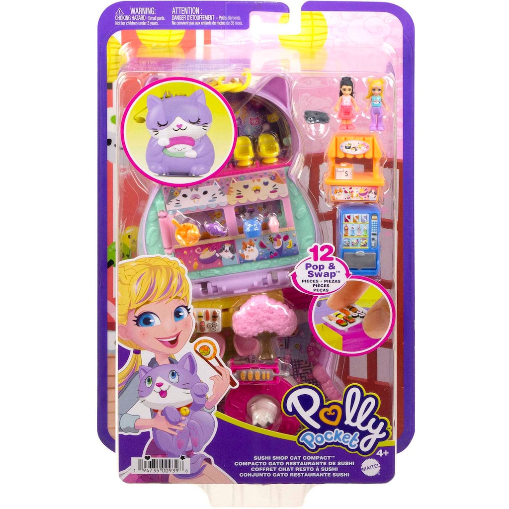 Polly Pocket Spielwelt »Katzen Restaurant Schatulle«