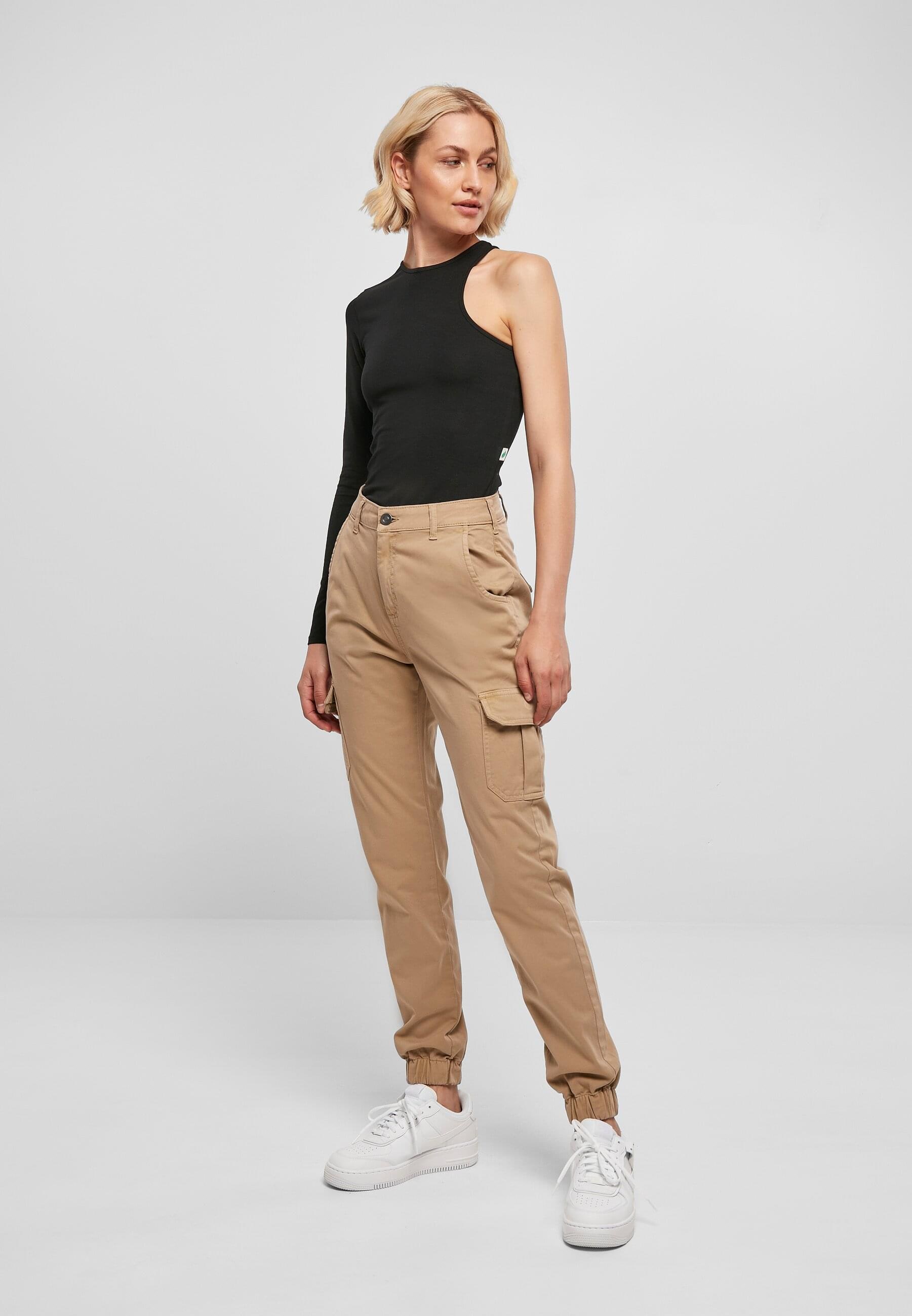 URBAN CLASSICS Body »Urban Classics Damen Ladies Organic Stretch Asymmetric Body«