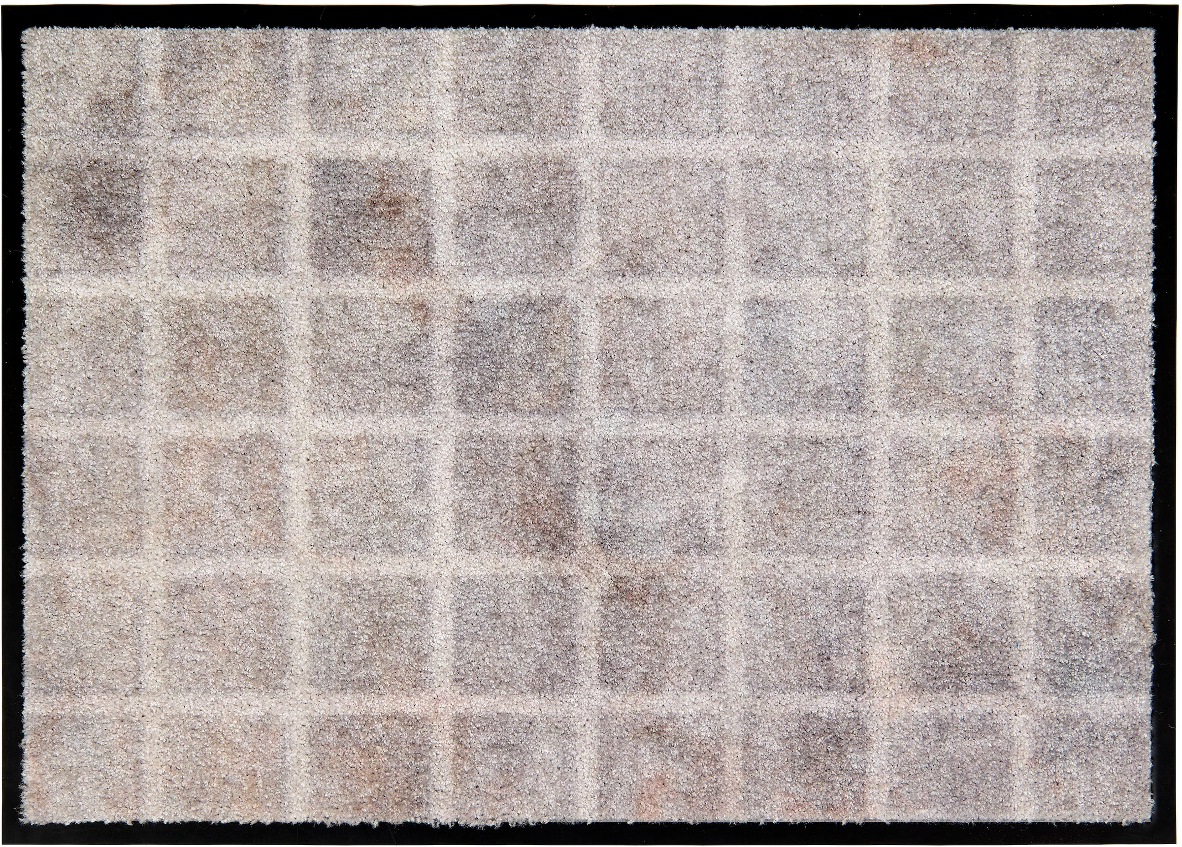 SCHÖNER WOHNEN-KOLLEKTION Fußmatte »Bellevue« rechteckig 8 mm Höhe Türmatte, Schmutzfang, In und Outdoor, Sauberlauf, waschbar hellgrau...