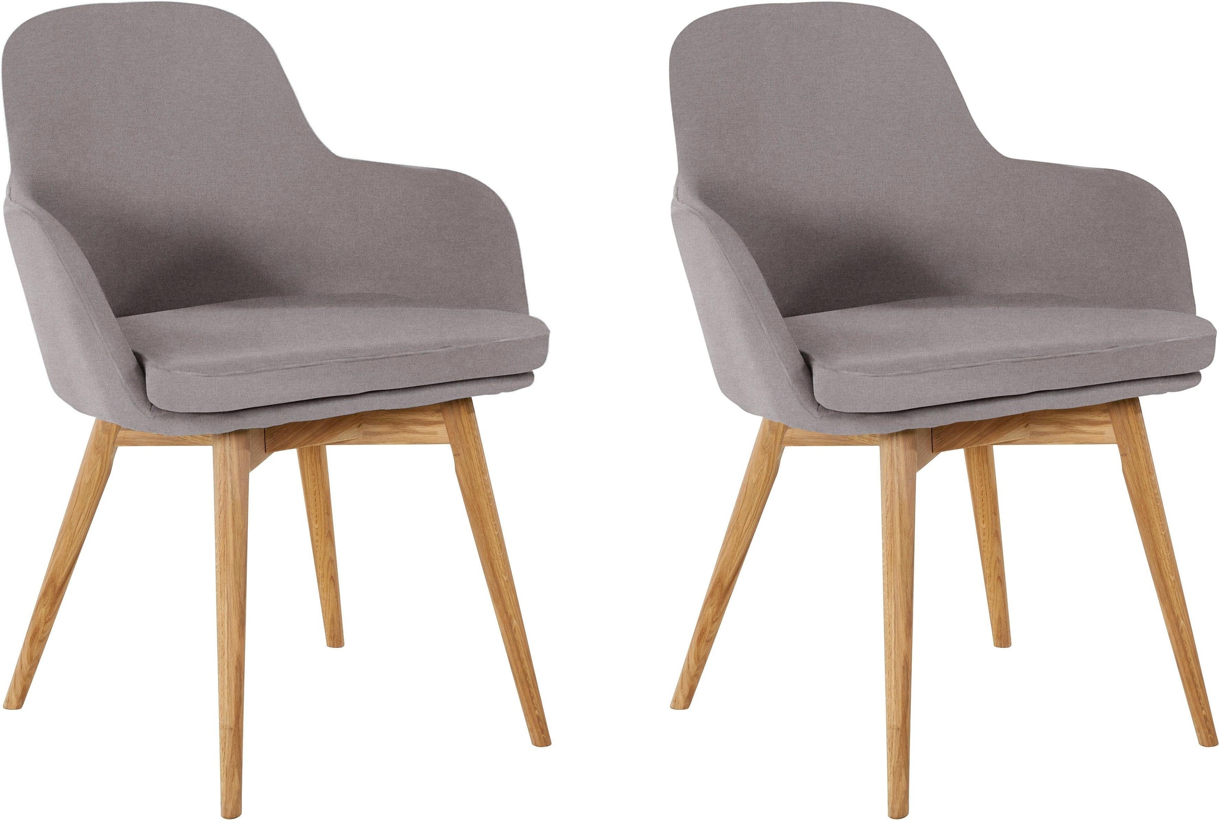 Home affaire Armlehnstuhl »Livry« (Set) 2 Stk.Polsterstuhl, Schalenstuhl günstig online kaufen