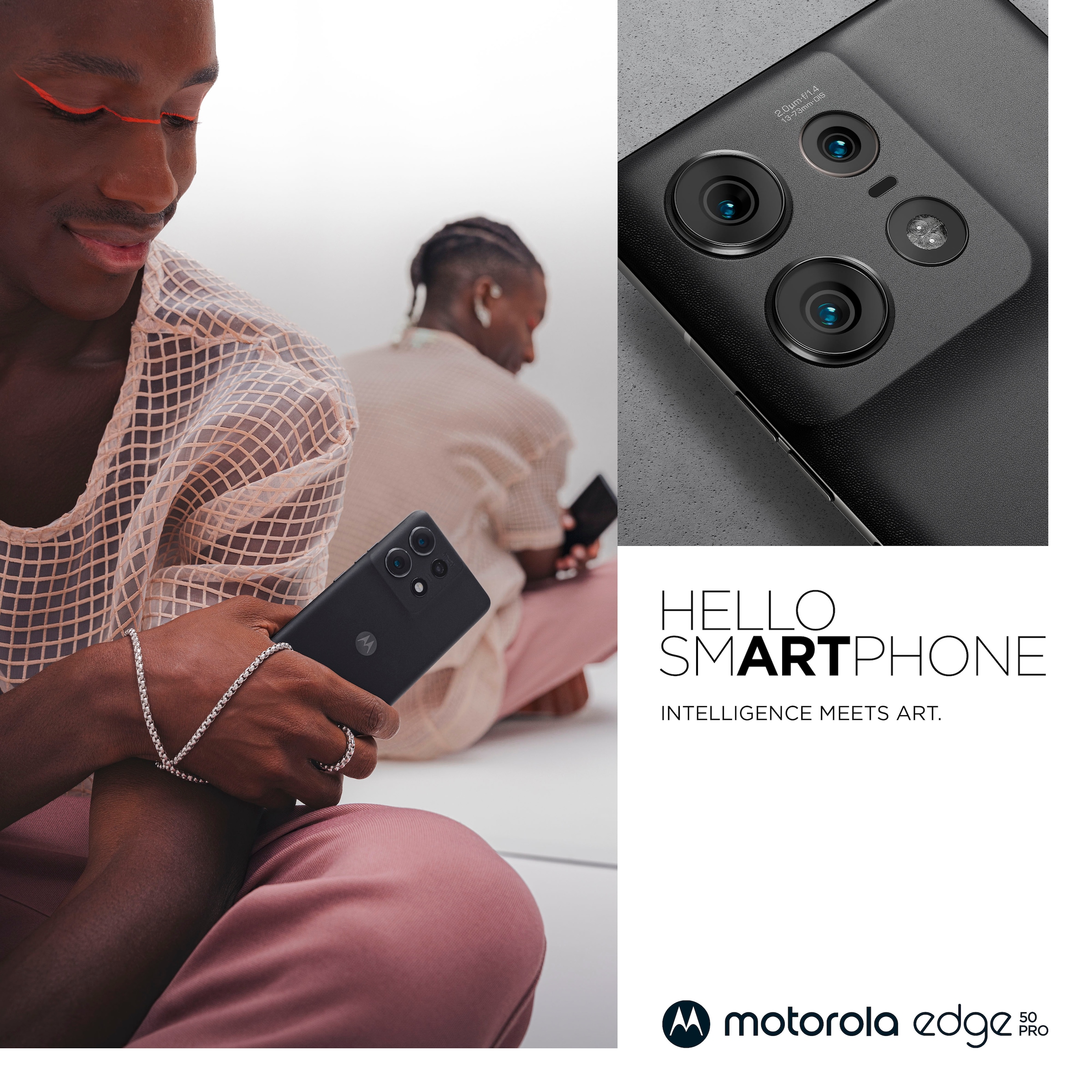 Motorola Smartphone »moto edge50 Pro«, schwarz