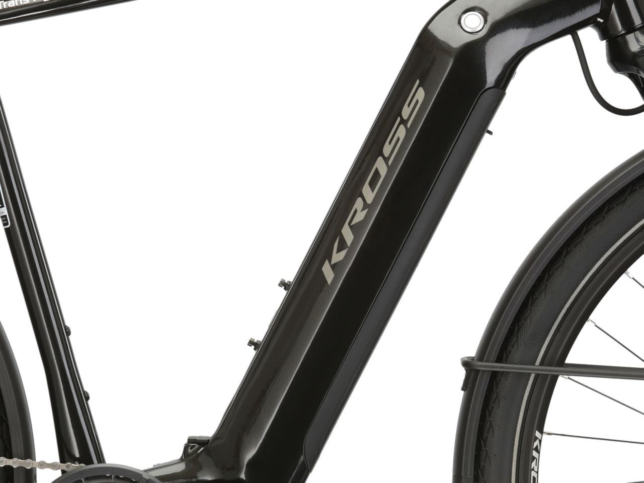 Kross »E-Trekkingrad Trans Hybrid 6.0 28 Zoll schwarz« 10 Gang Shimano DEORE XT T8000 Schaltwerk Kettenschaltung Mittelmotor 250 W Pedelec, Elektrofahrrad für Herren