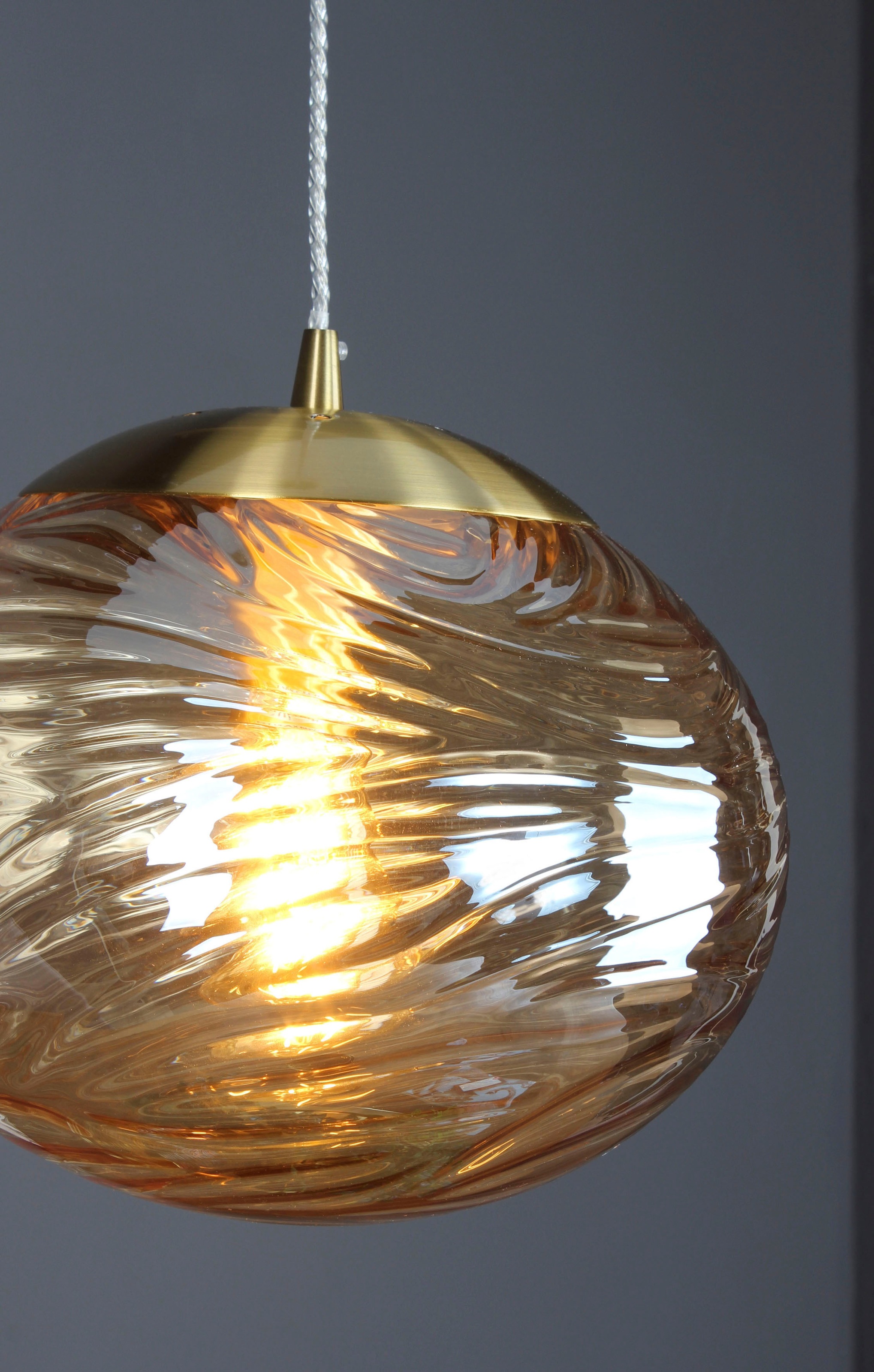 ECO-LIGHT Hängeleuchte »Nereide«, Leuchtmittel E27 | Leuchtmittel wechselbar, hochwertiges Glas