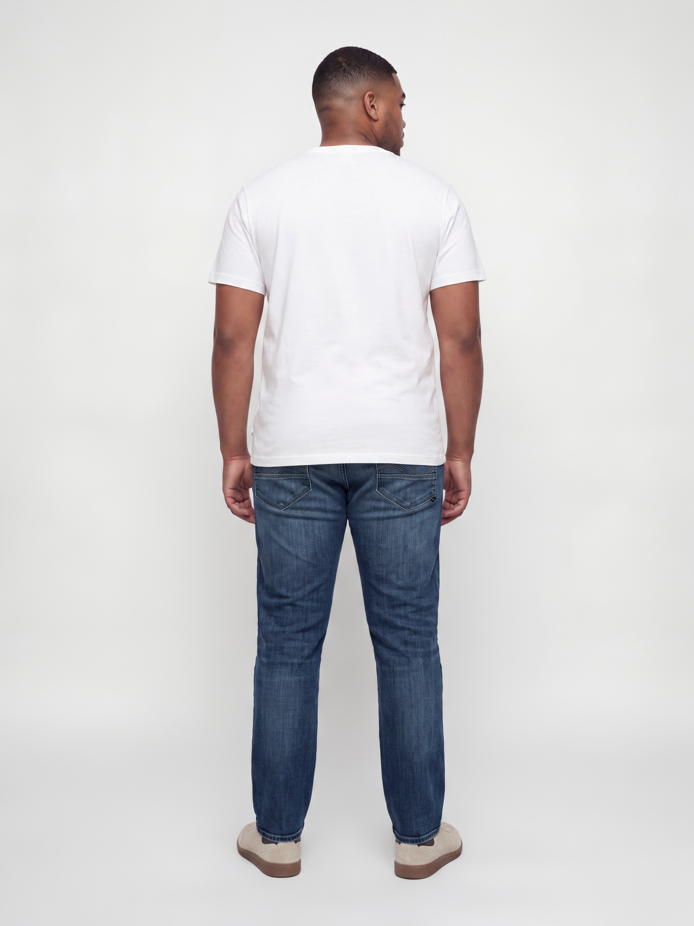 Jack & Jones PlusSize Slim-fit-Jeans »JJIGLENN JJFOX 50SPS CB 036 NOOS PLS«