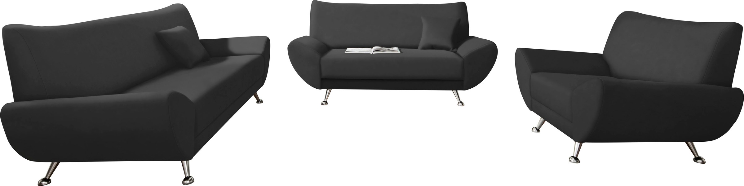 INOSIGN Polstergarnitur »Saltare elegant und komfortabel, OTTOs Choice«, (3 günstig online kaufen