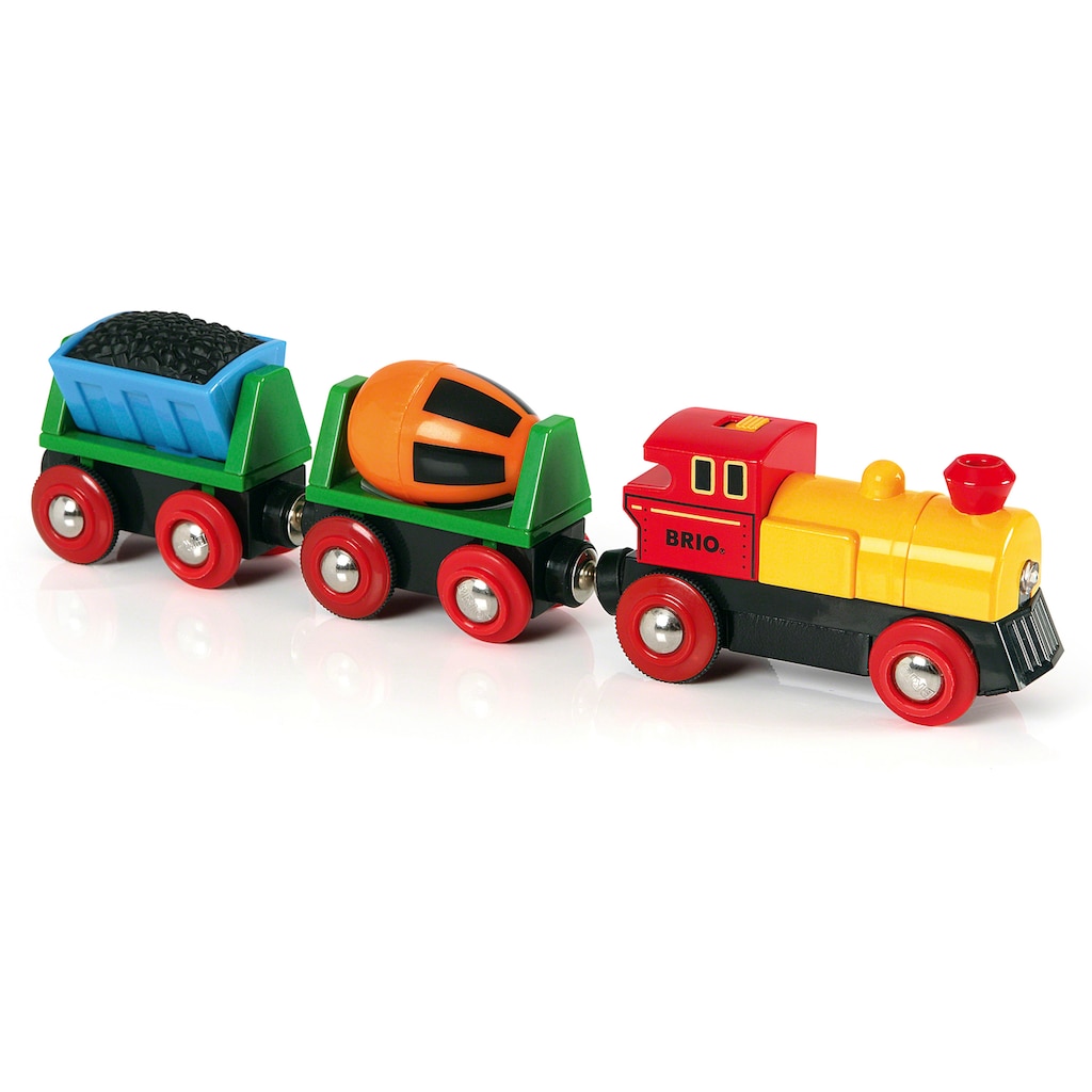 BRIO® Spielzeug-Eisenbahn »BRIO® WORLD, Zug mit Batterielok«