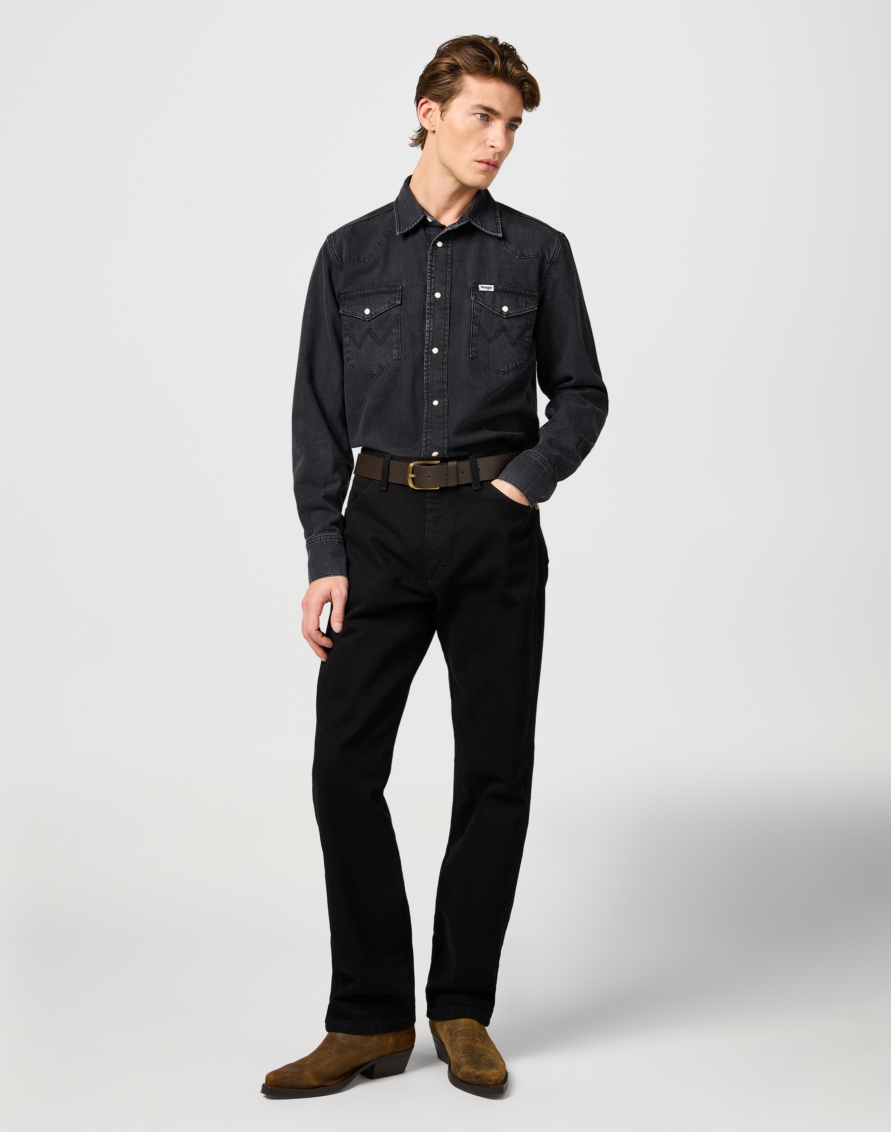 Wrangler Langarmhemd »WESTERN SHIRT«