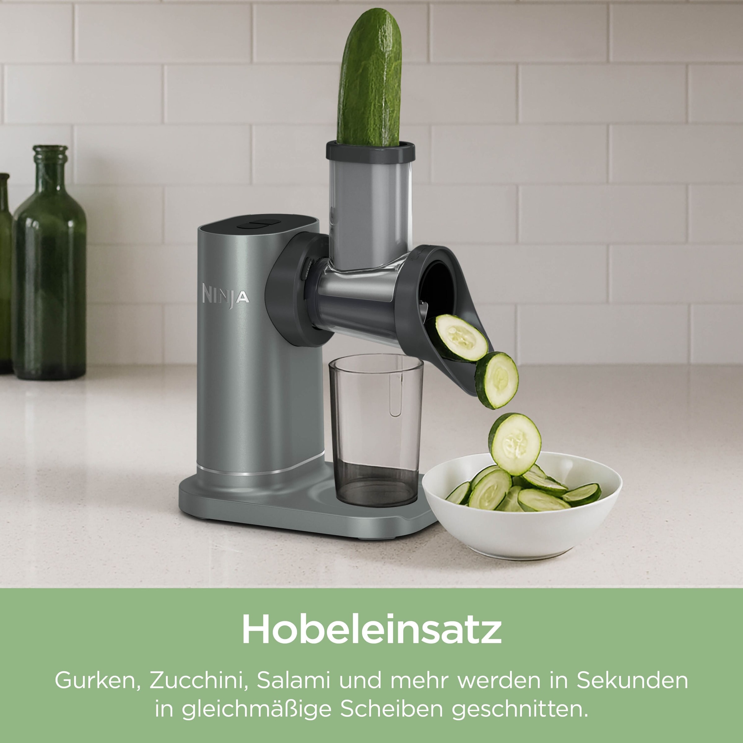 NINJA Entsafter »NeverClog Kaltentsafter« 150 W vielseitigen Ninja 3-in-1 Kaltentsafter