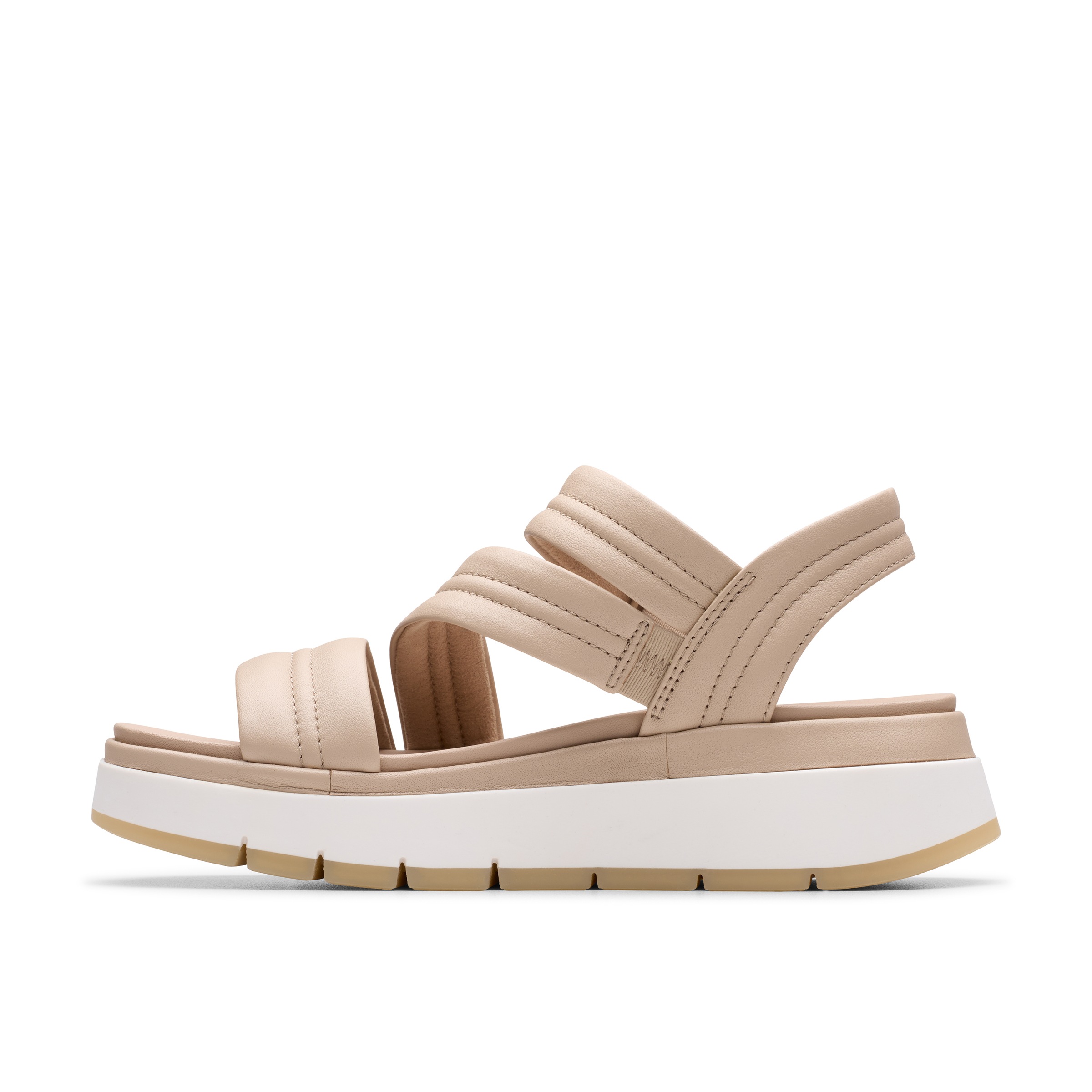 Clarks Sandale »Tuscan Strap«  , Sandalette, Flats, Sommerschuh mit Plateausohle