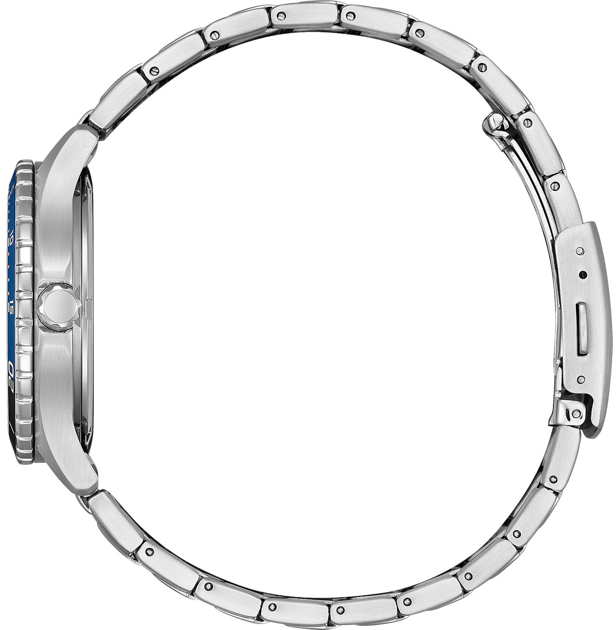 Citizen Solaruhr, Armbanduhr, Herrenuhr, Damenuhr, Edelstahlarmband, bis 10 bar wasserd.