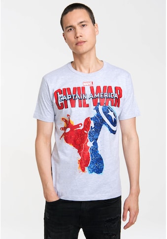 LOGOSHIRT T-Shirt, mit großem Captain America-Frontprint kaufen