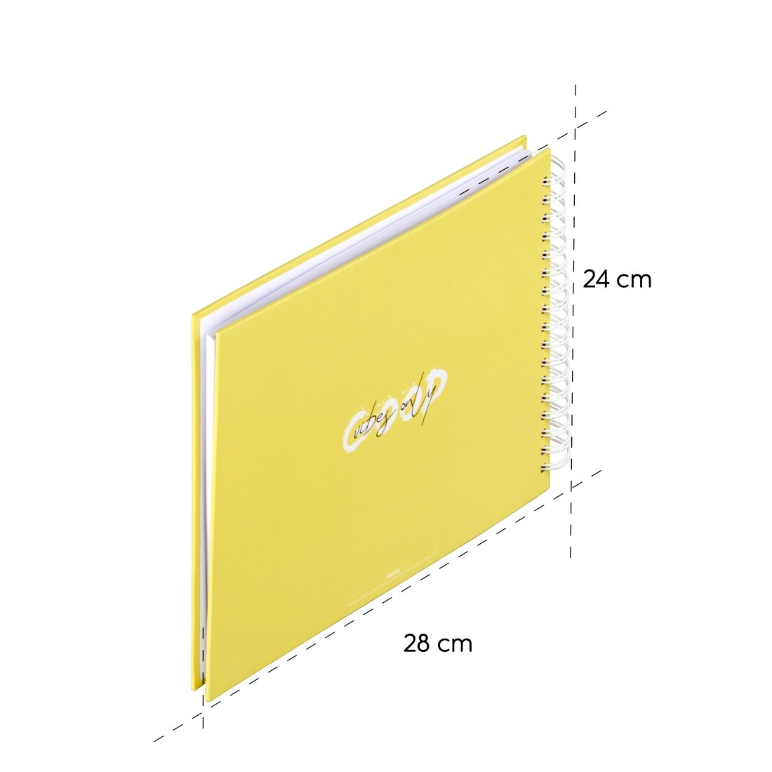 Hama Fotoalbum »Fotoalbum Spiralalbum "Good Things", 28x24 cm, 50 weiße Seiten, Vibes«