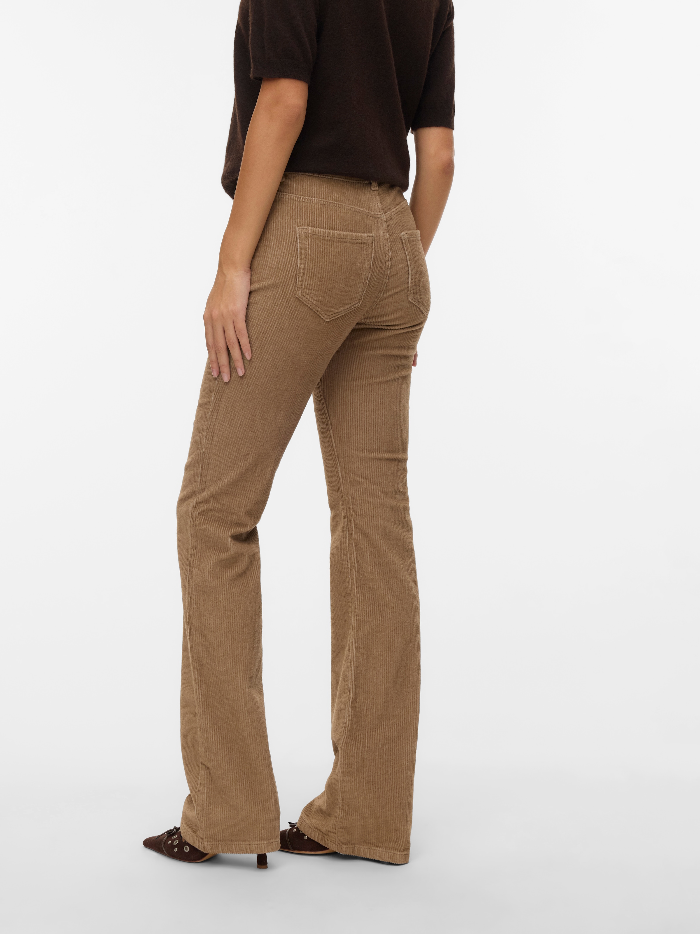 Vero Moda Cordhose »VMFLASH MR FLARED CORDUROY PANTS NOOS«