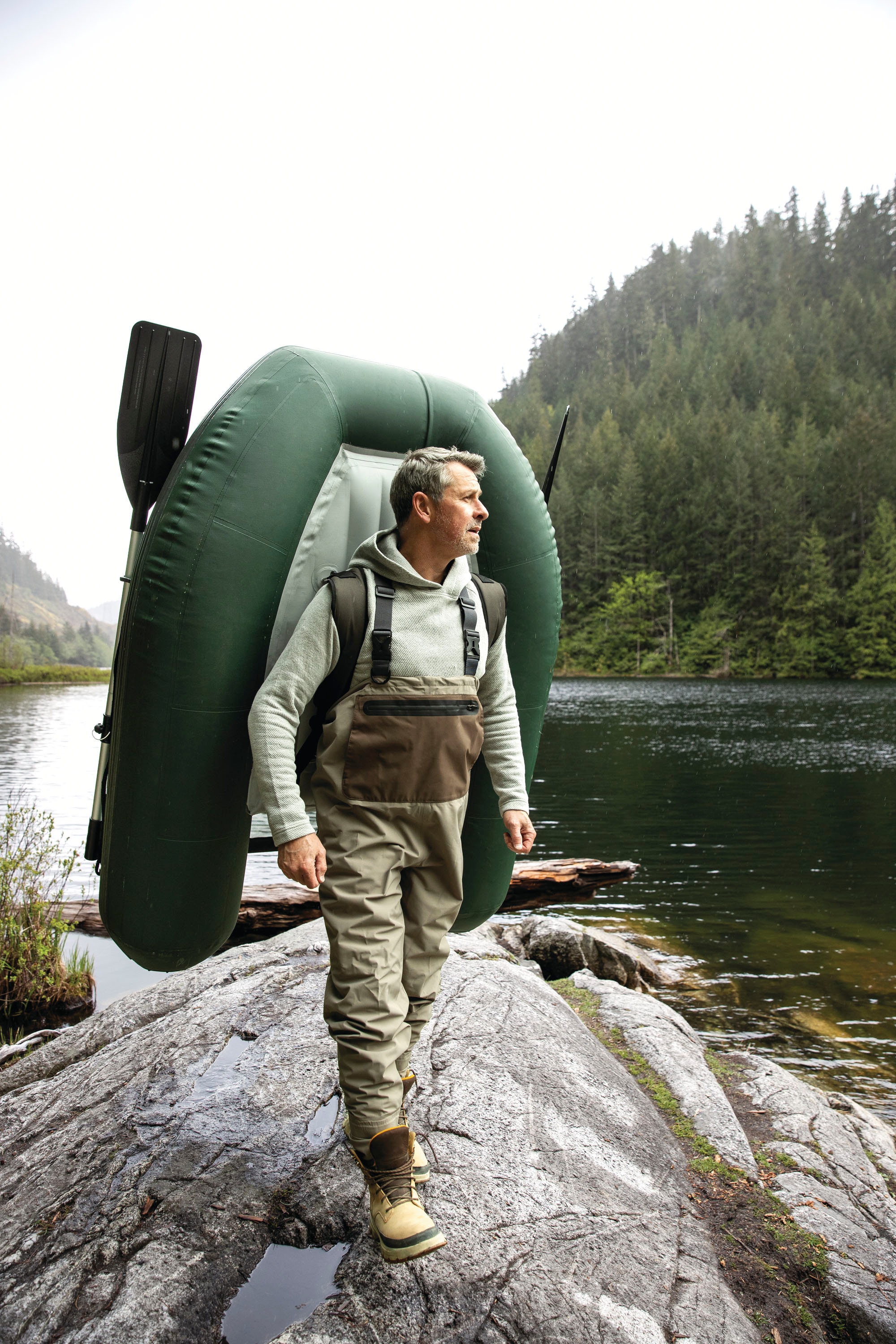 Intex Angelboot »Big Catch PRO™«, (Packung, 1 St.), Hochdruck-Luftbefüllung für Stabilität