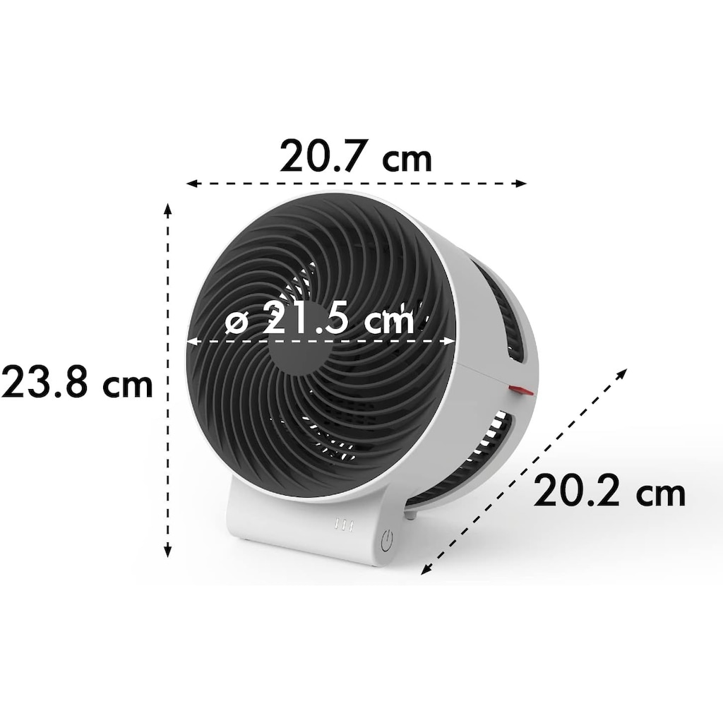 Boneco Tischventilator »Air Shower F100«, 20,7 cm Durchmesser