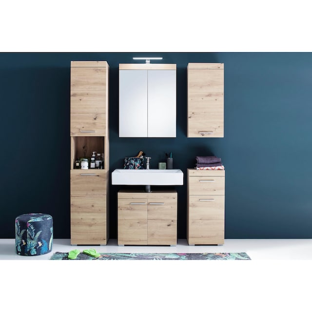 INOSIGN Waschbeckenunterschrank »Avena«, Höhe 56 cm, Badezimmerschrank mit  2 Türen und Aussparung im Online-Shop bestellen