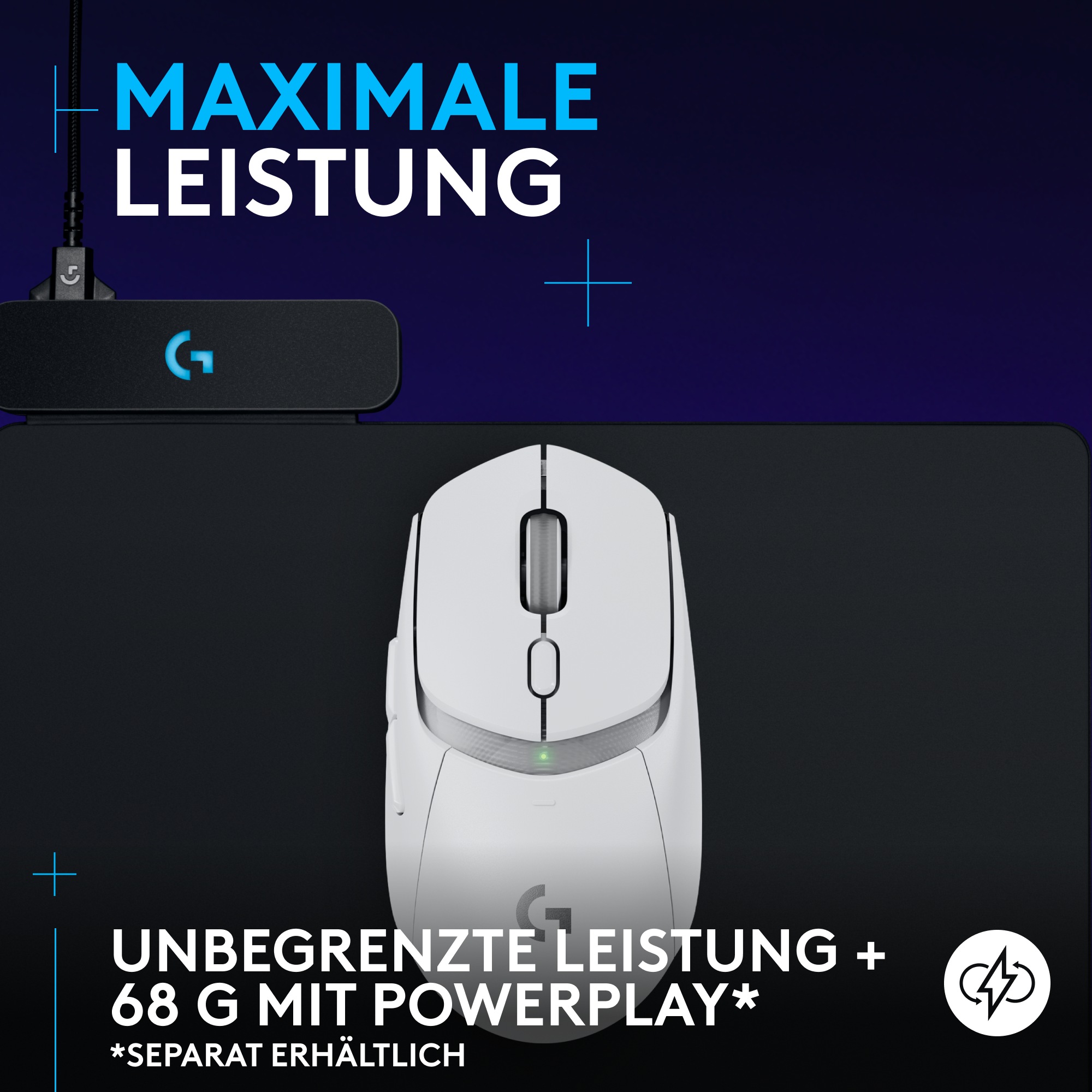 Logitech Gaming-Maus »G309 LIGHTSPEED - WHITE -EER2«, Bluetooth