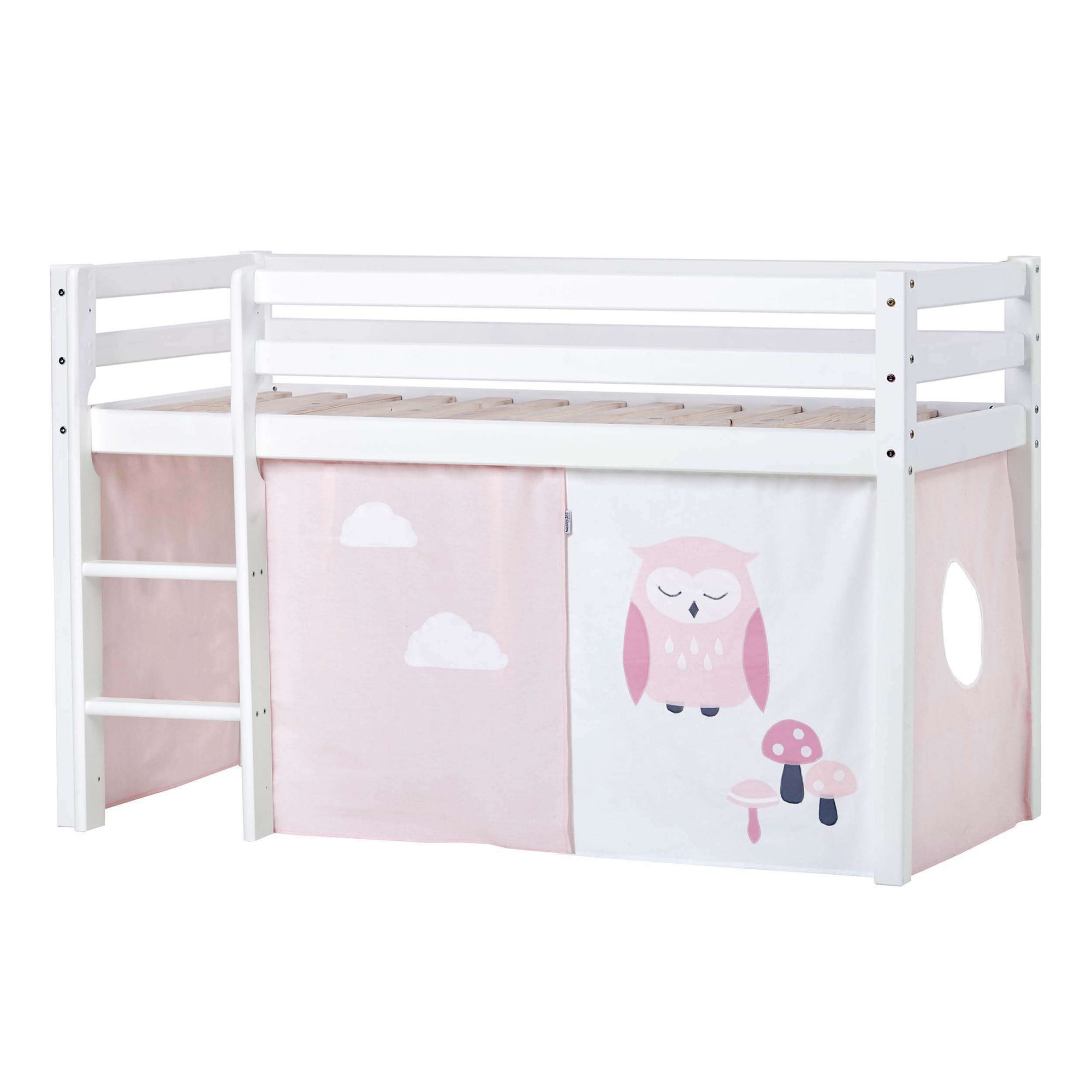 Hoppekids Hochbett "ECO Dream, Kinderbett, Spielbett, Halbhohes Bett aus Ma günstig online kaufen