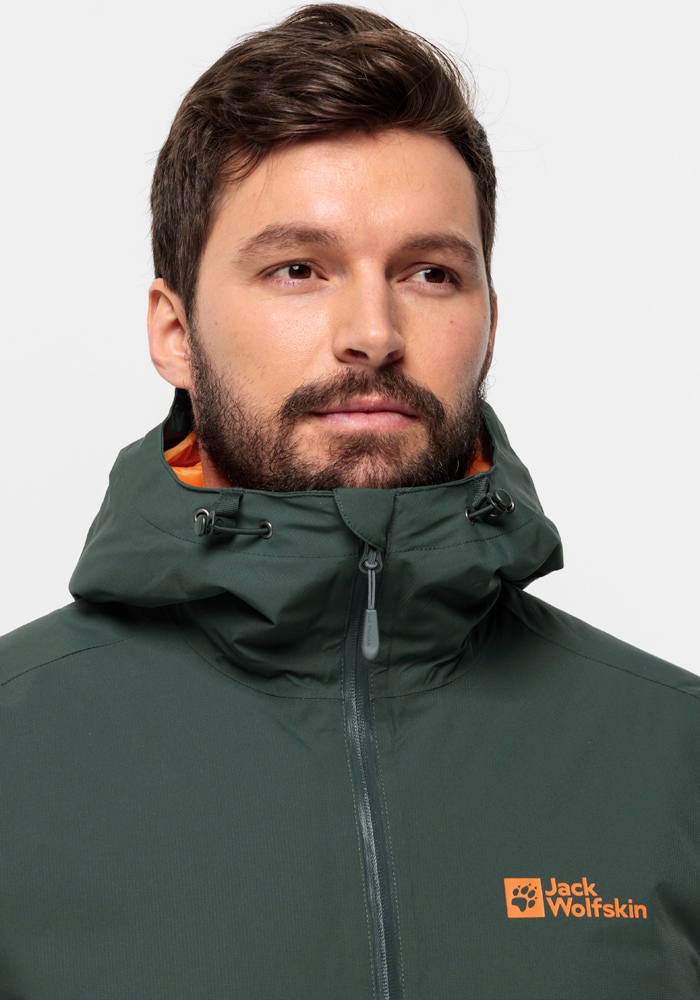 Jack Wolfskin Outdoorjacke »WISPER INS JKT M«, mit Kapuze