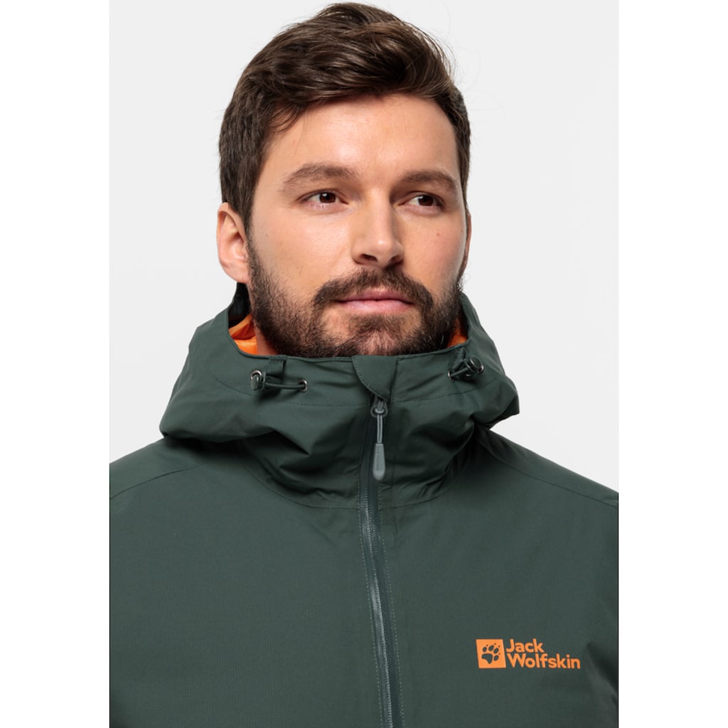 Jack Wolfskin Outdoorjacke »WISPER INS JKT M«, mit Kapuze