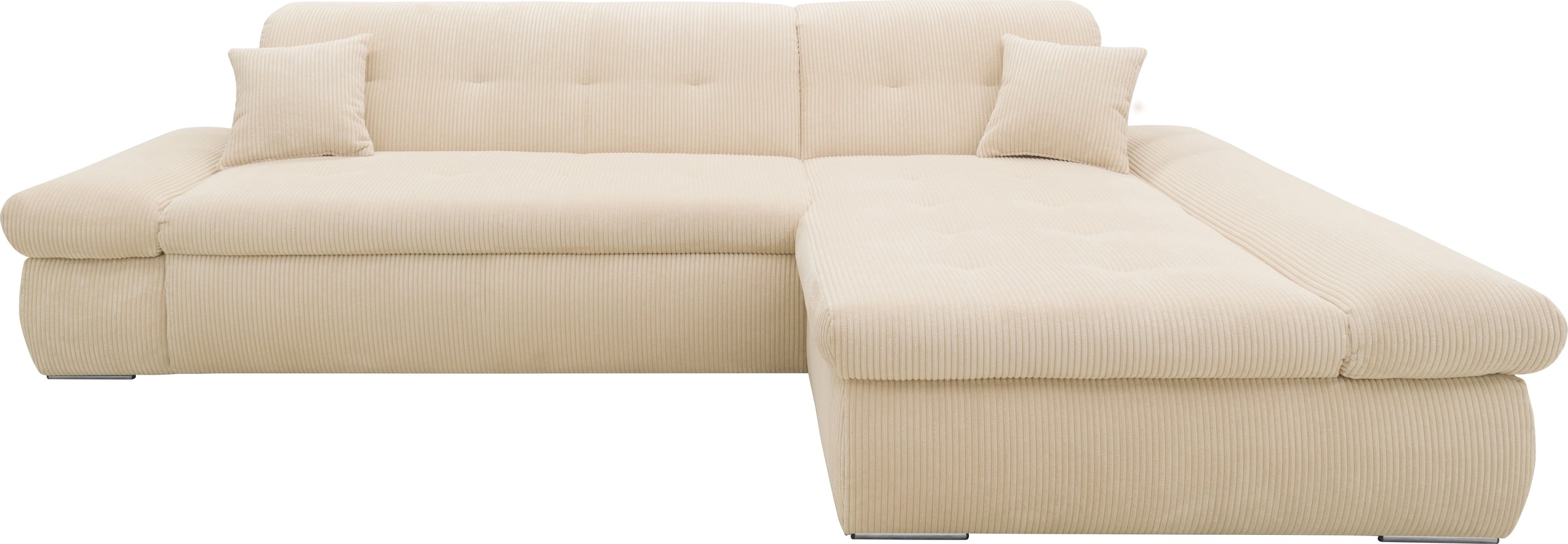 DOMO collection Ecksofa »Moric Luxus - B/T/H 300/172/80 cm, XXL-Format«, L- günstig online kaufen