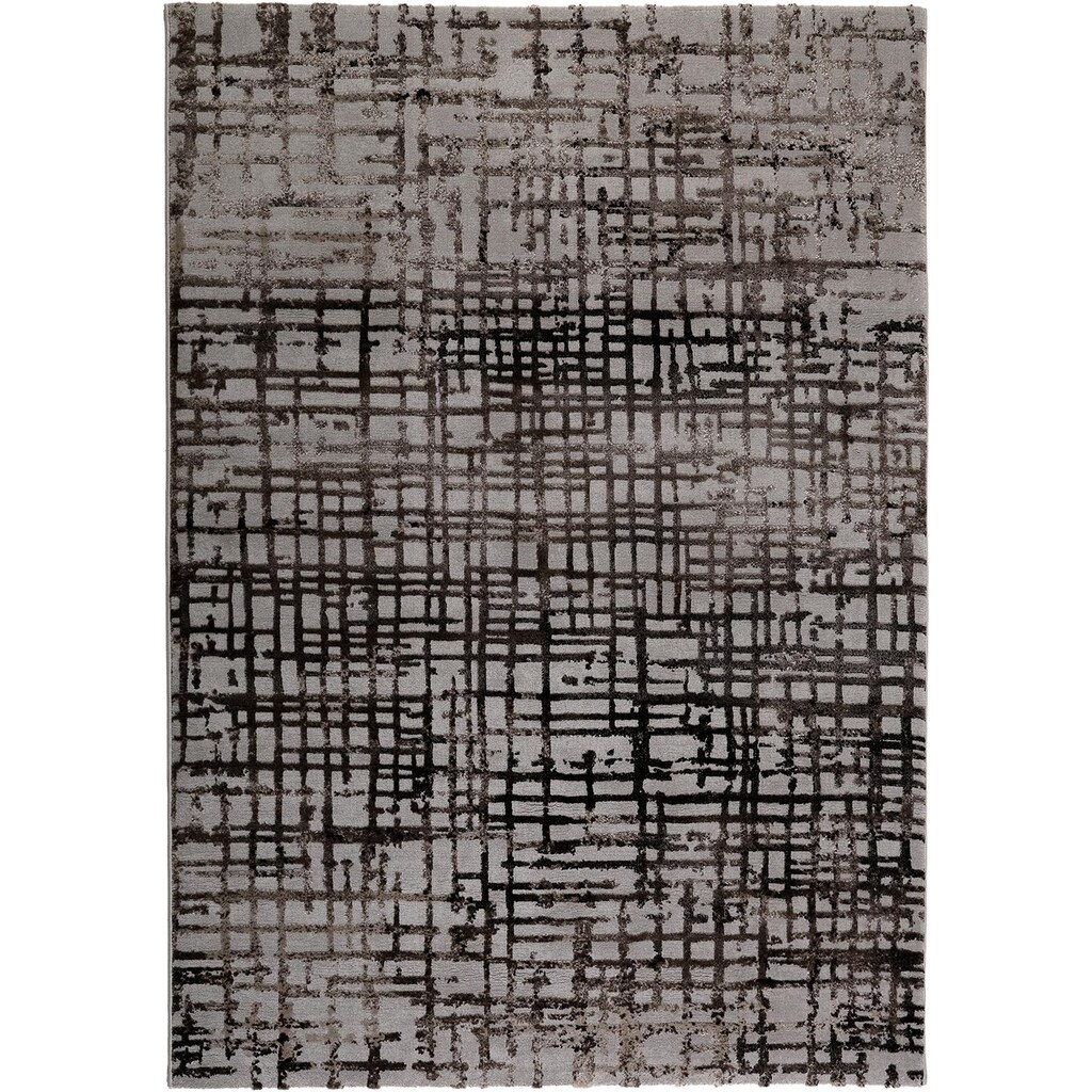 Esprit Teppich »Velvet Grid«, rechteckig, 12 mm Höhe, Wohnzimmer