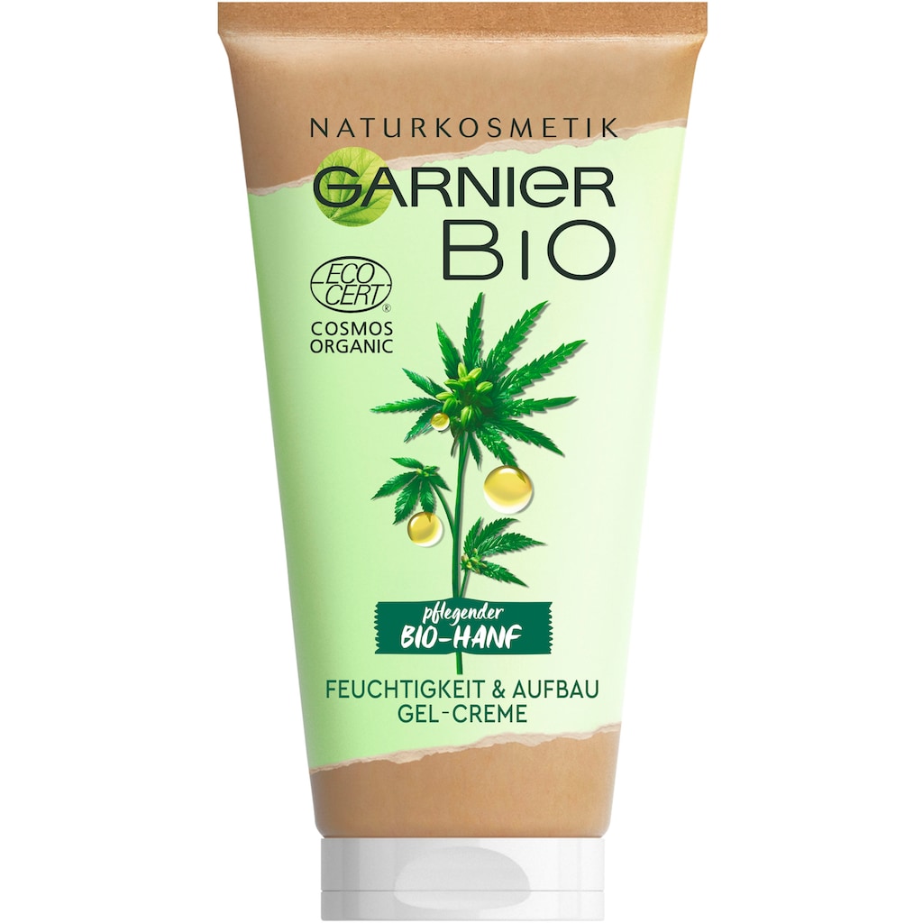 GARNIER Feuchtigkeitscreme »Bio-Hanf Feuchtigkeit & Aufbau Gel-Creme«