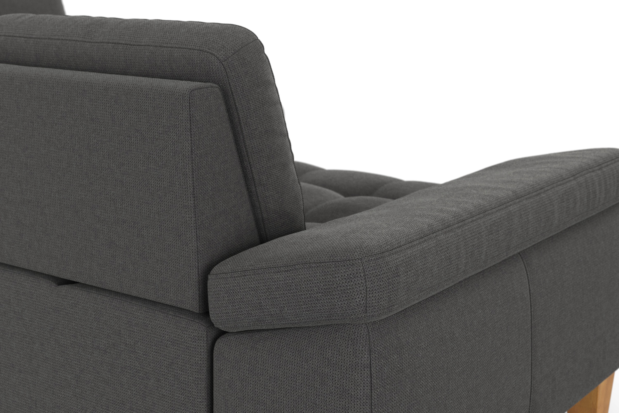 sit&more Ecksofa »Westham L-Form«, mit Ottomane, mit oder ohne Bettfunktion, Bettkasten, Verstellung